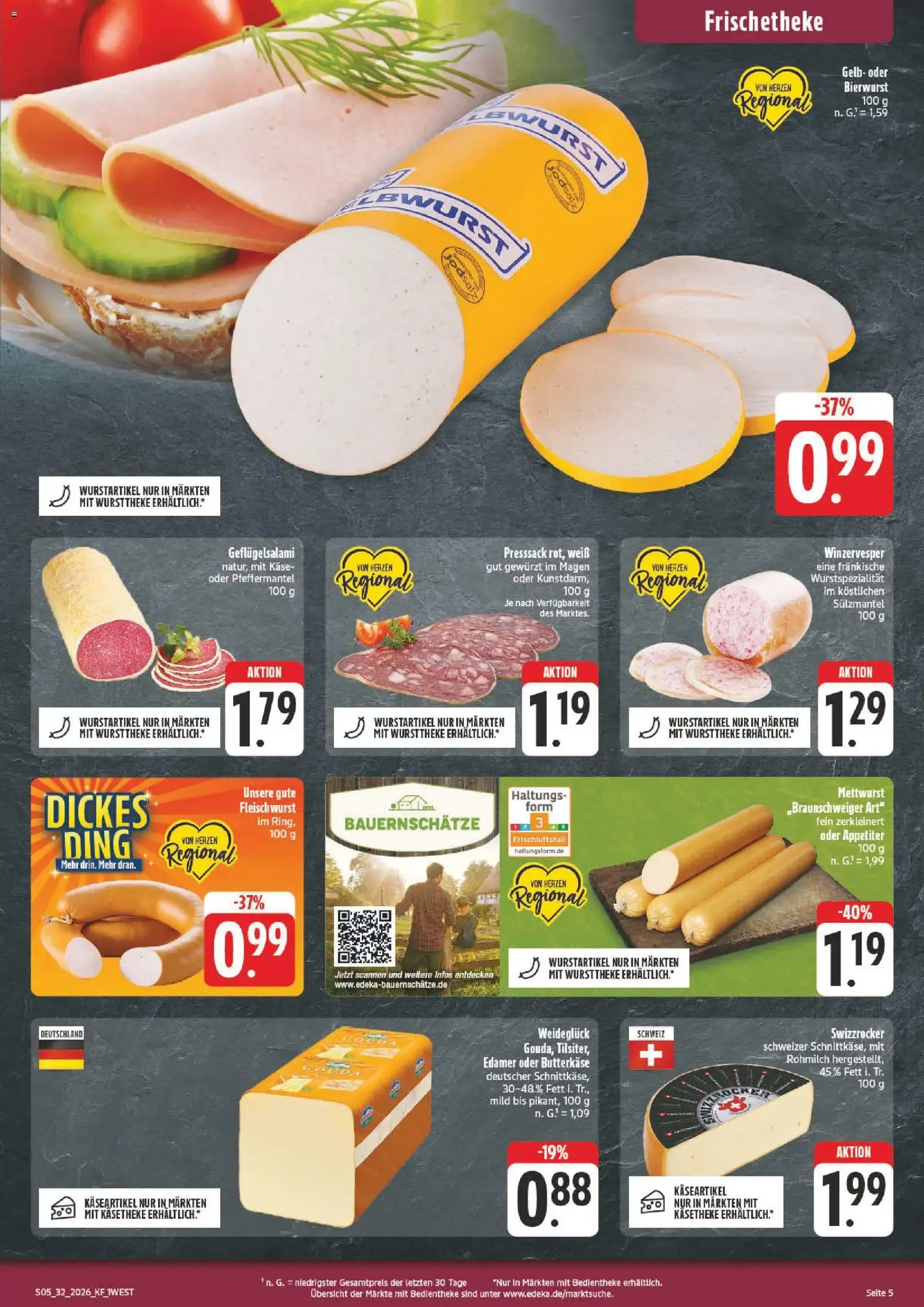 nah & gut Prospekt (ab 03.08.2026) zum Blättern von 3. August bis 8. August 2026 - Prospekt seite 5