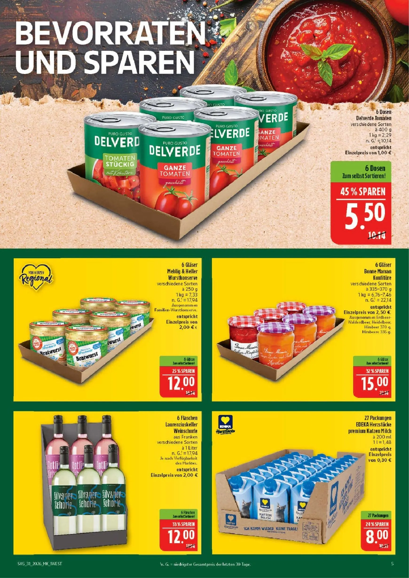 Marktkauf Prospekt nächste Woche – von Montag 27.07.2026 bis Samstag 01.08.2026 von 27. Juli bis 1. August 2026 - Prospekt seite 5