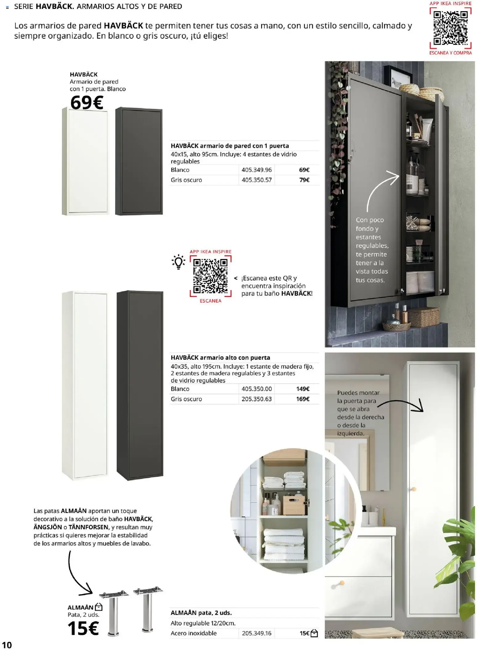 Catálogo de GUÍA DE COMPRA Muebles para el baño 1 de septiembre al 31 de enero 2027 - Página 10