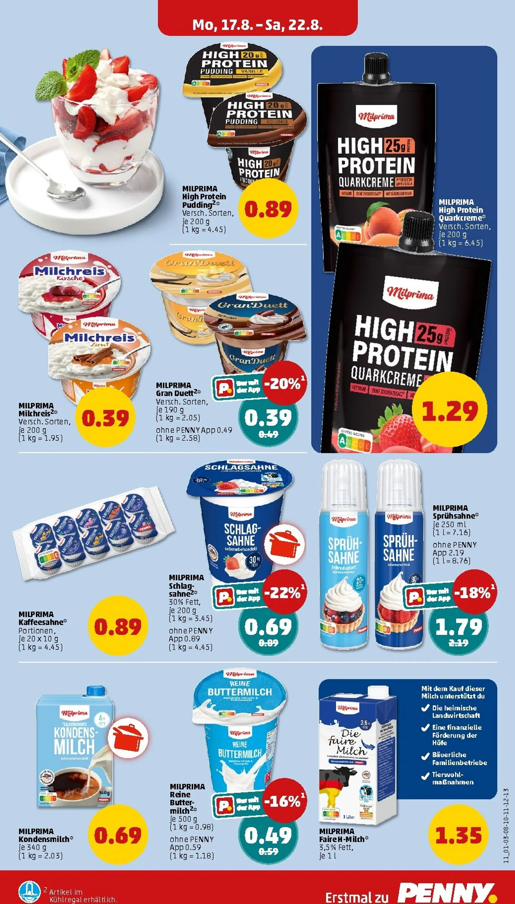 PENNY Prospekt nächste Woche – von Montag 17.08.2026 bis Samstag 22.08.2026 von 17. August bis 22. August 2026 - Prospekt seite 17