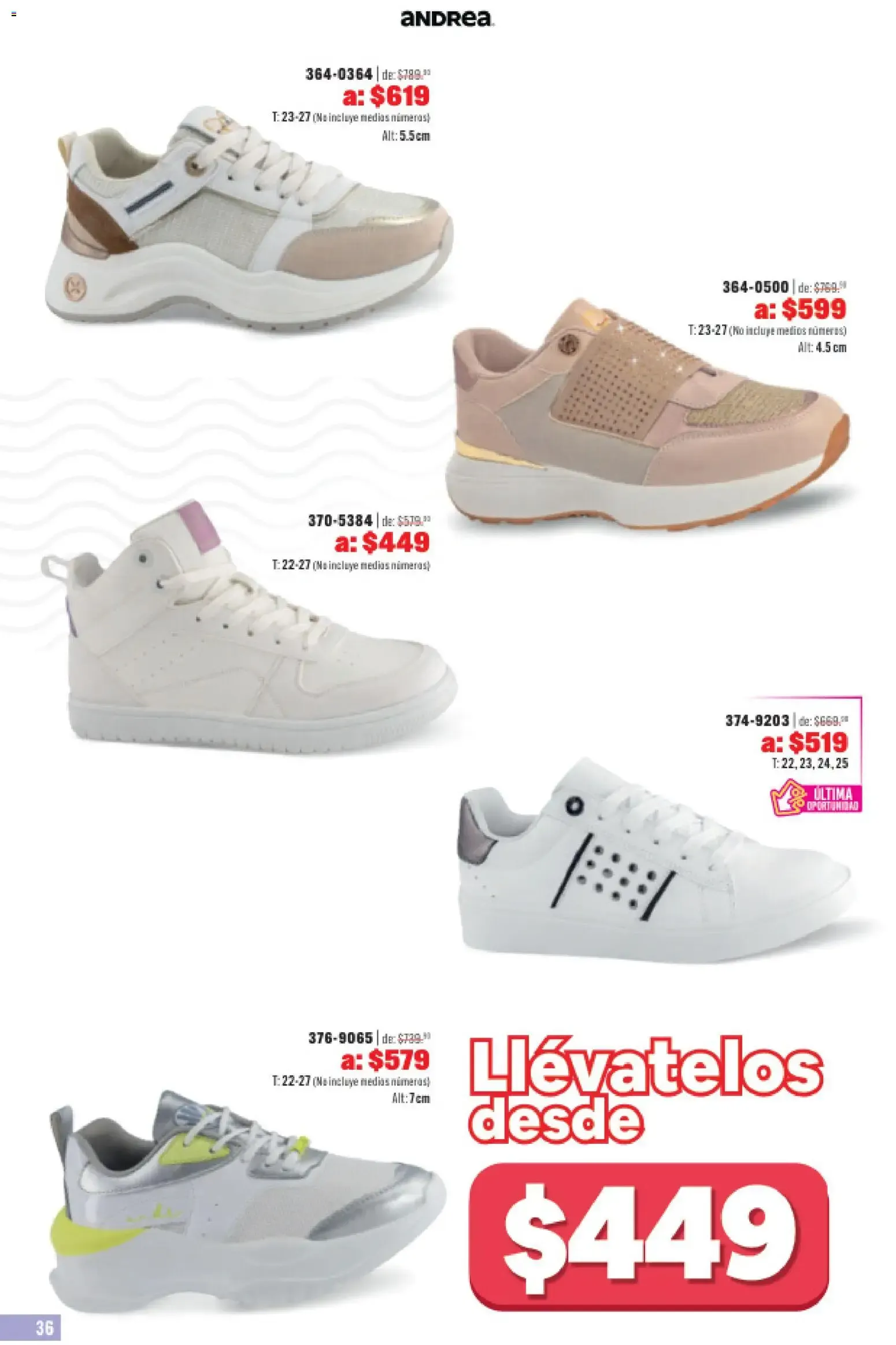 Catálogo de Andrea + Outlet Liquidación Primavera 31 de mayo al 25 de julio 2026 - Pagina 36