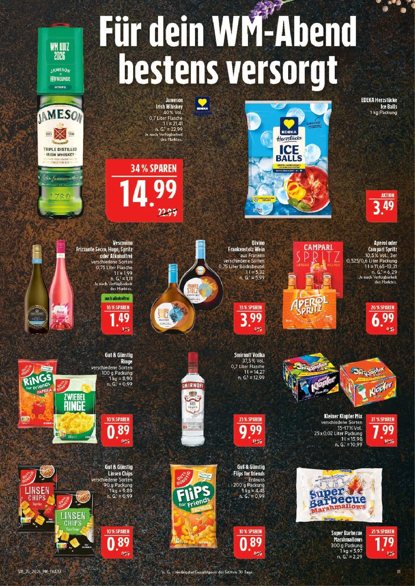 Marktkauf Prospekt nächste Woche – von Montag 15.06.2026 bis Samstag 20.06.2026 von 15. Juni bis 20. Juni 2026 - Prospekt seite 11