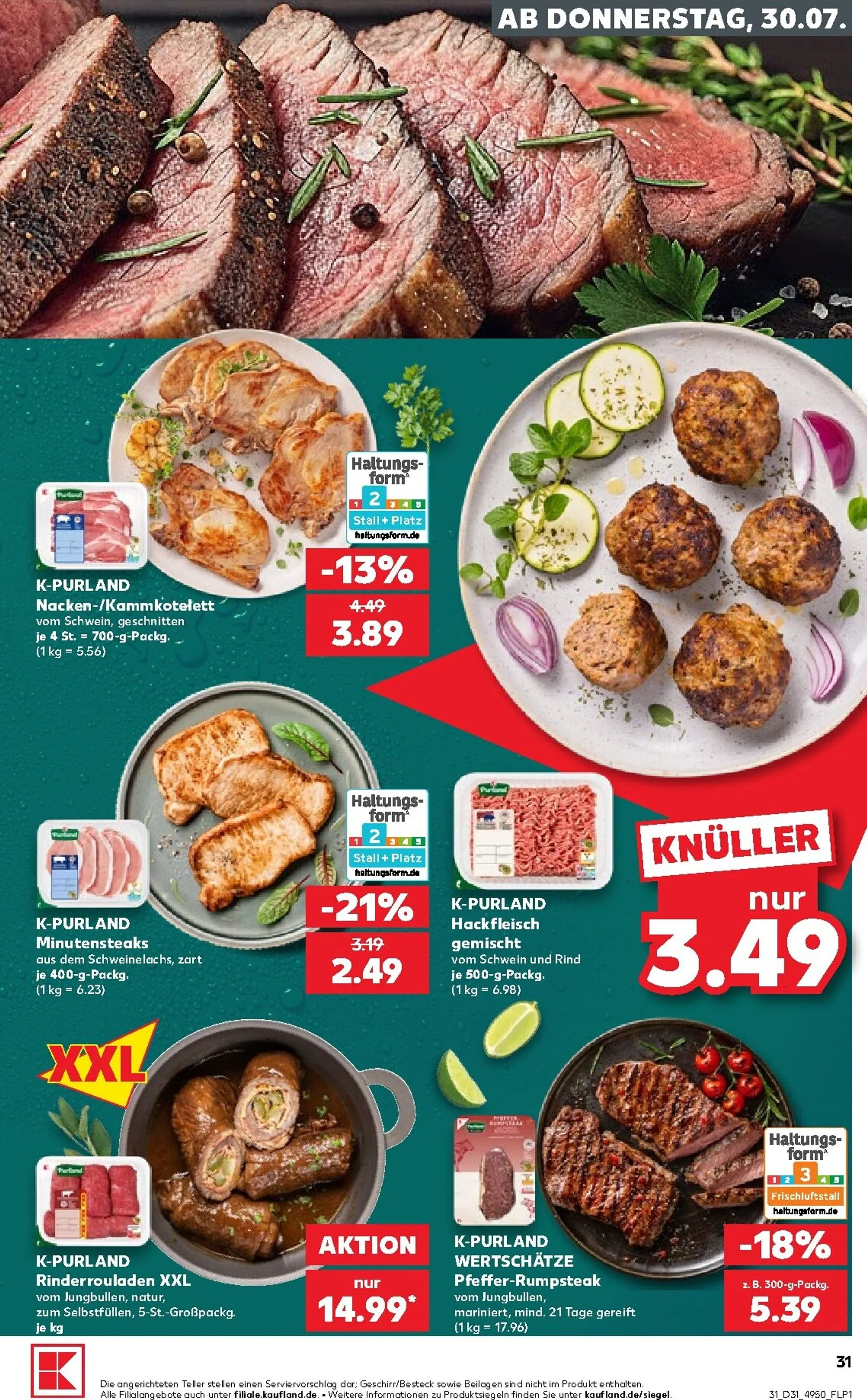Neuer Kaufland Prospekt – von Donnerstag 30.07.2026 bis Mittwoch 05.08.2026 von 30. Juli bis 5. August 2026 - Prospekt seite 32