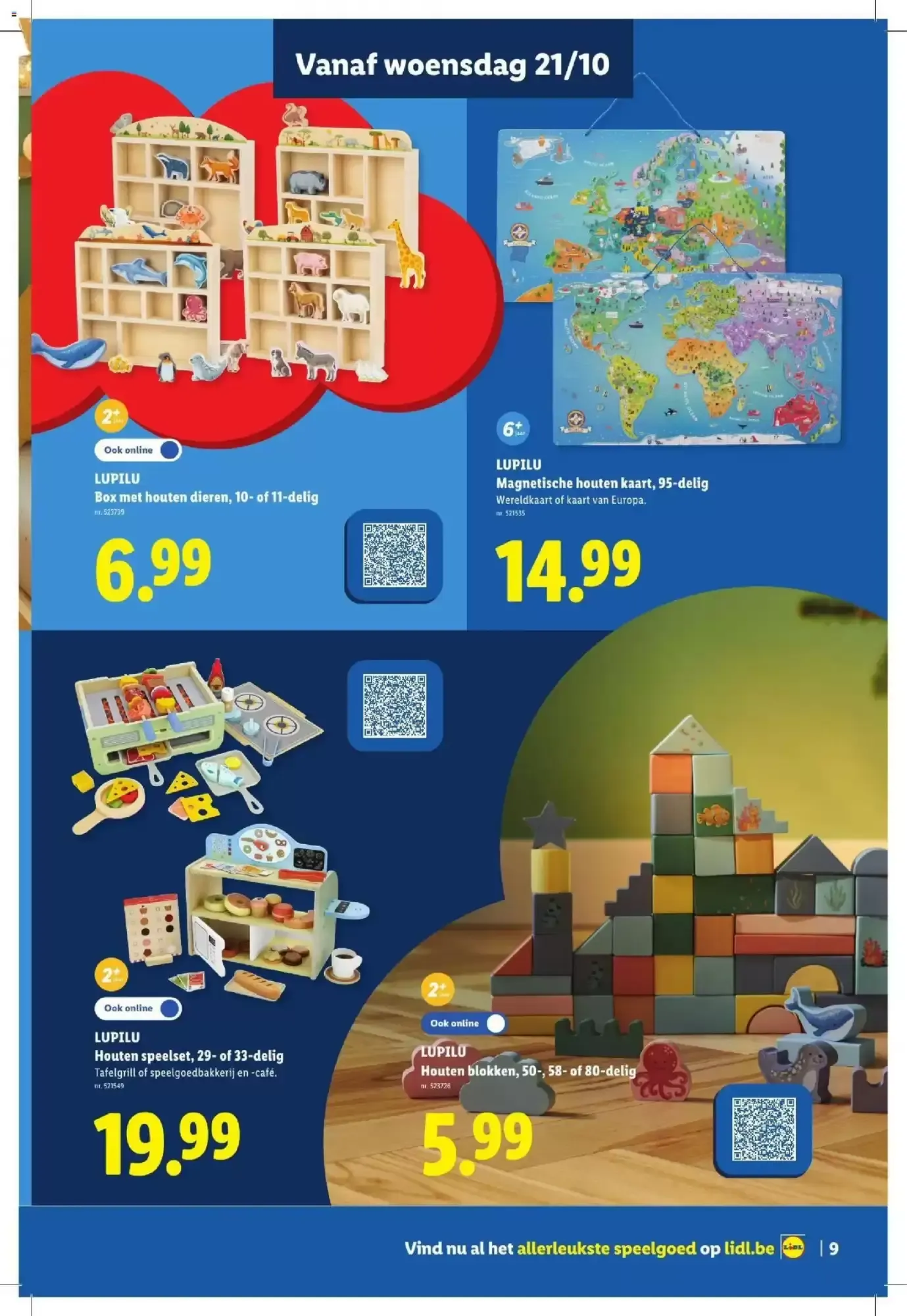 Lidl folder | Speelgoed van 21 oktober tot 24 november 2026 - folder pagina 9
