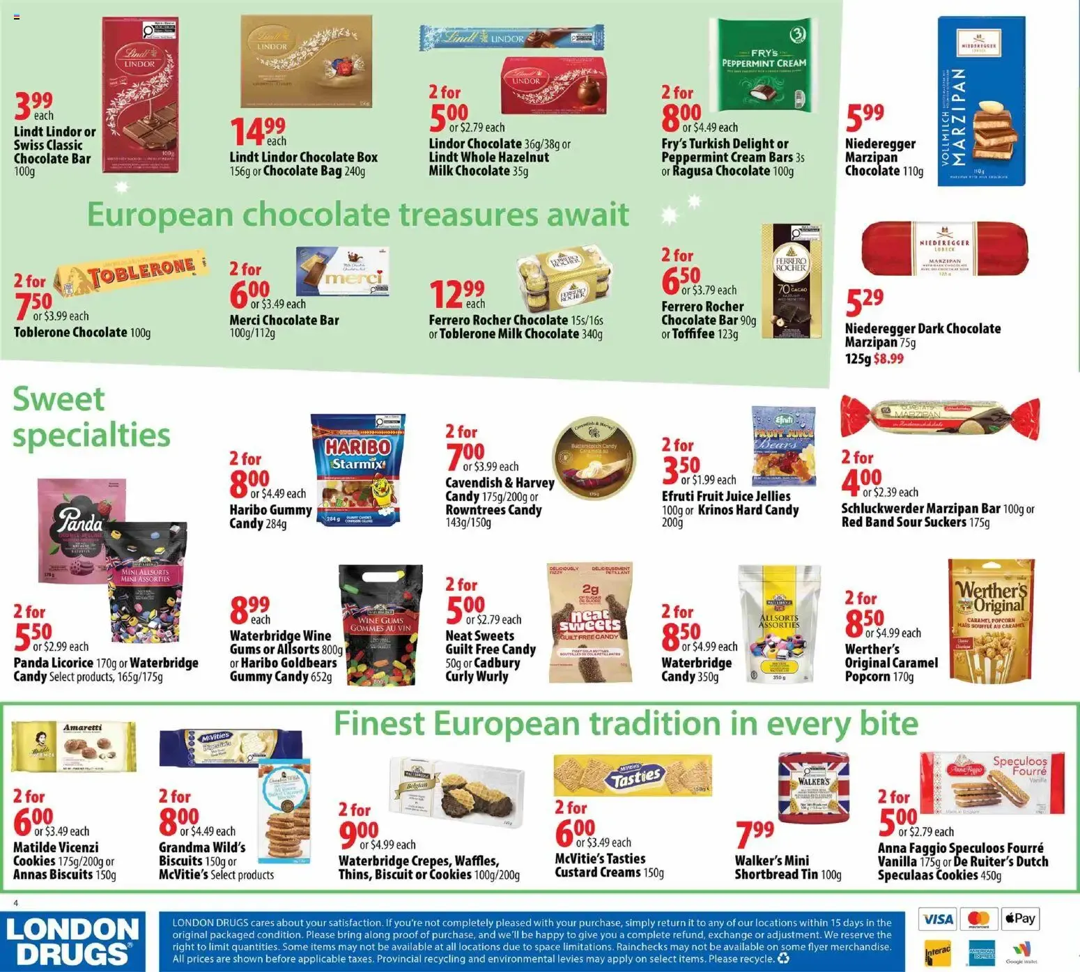 London Drugs flyer - Foods of Europe from Sep 24, 2026 > weekly specials & deals from September 24 to October 21 2026 - flyer page 2