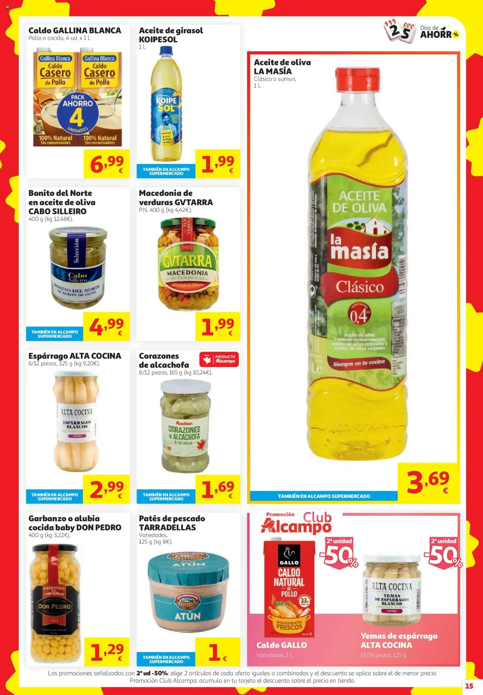Catálogo de Alcampo Días de Ahorro 8 de octubre al 21 de octubre 2026 - Página 15