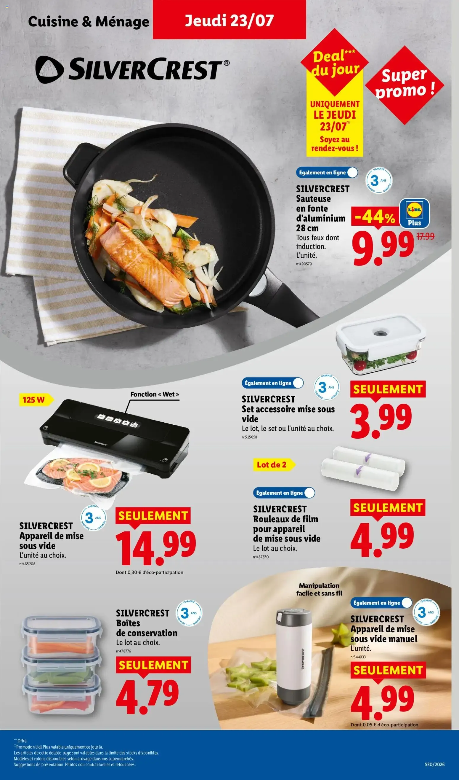 Catalogue LIDL du 23/07/2026 | Promo prospectus en ligne du 23 juillet au 29 juillet 2026 - Catalogue page 41
