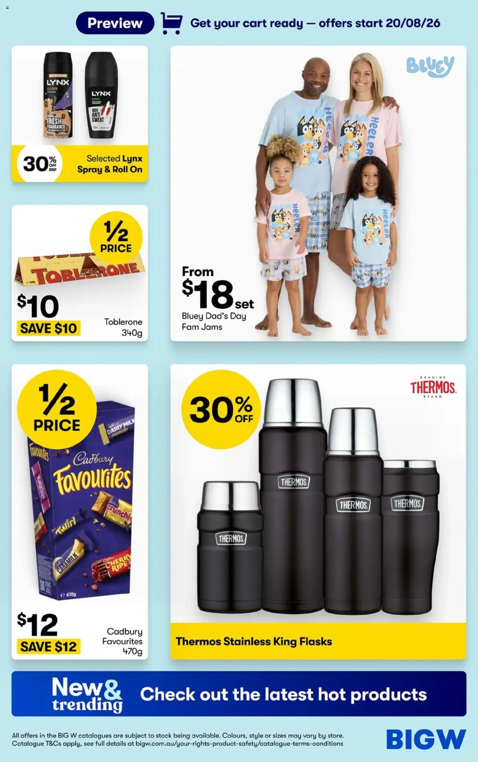 BIGW - Thanks DAD & Up to 20% OFF Selected LEGO - Catalogue valid from 20 August to 31 August 2026 - page 3