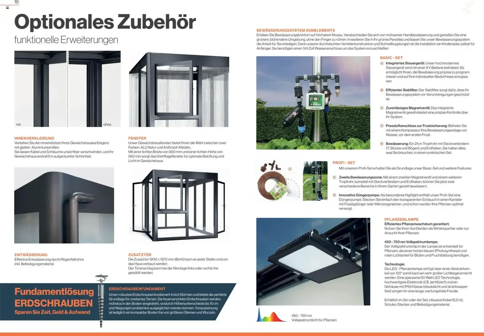 Bauhaus SunElements Gewächshäuser von 25.05.2026 - Aktuelle Angebote von 25. Mai bis 30. Juni 2026 - Flugblätt seite 9