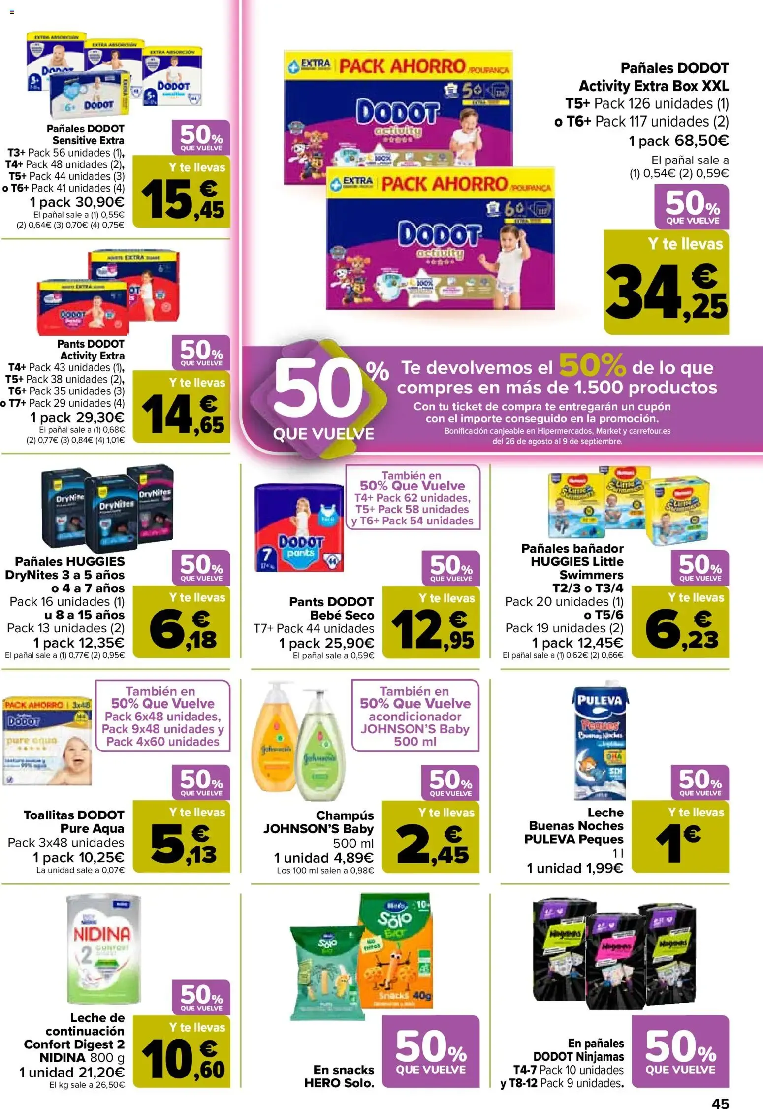 Catálogo de Carrefour folleto del 11/08/2026 | Catálogo 11 de agosto al 25 de agosto 2026 - Página 47