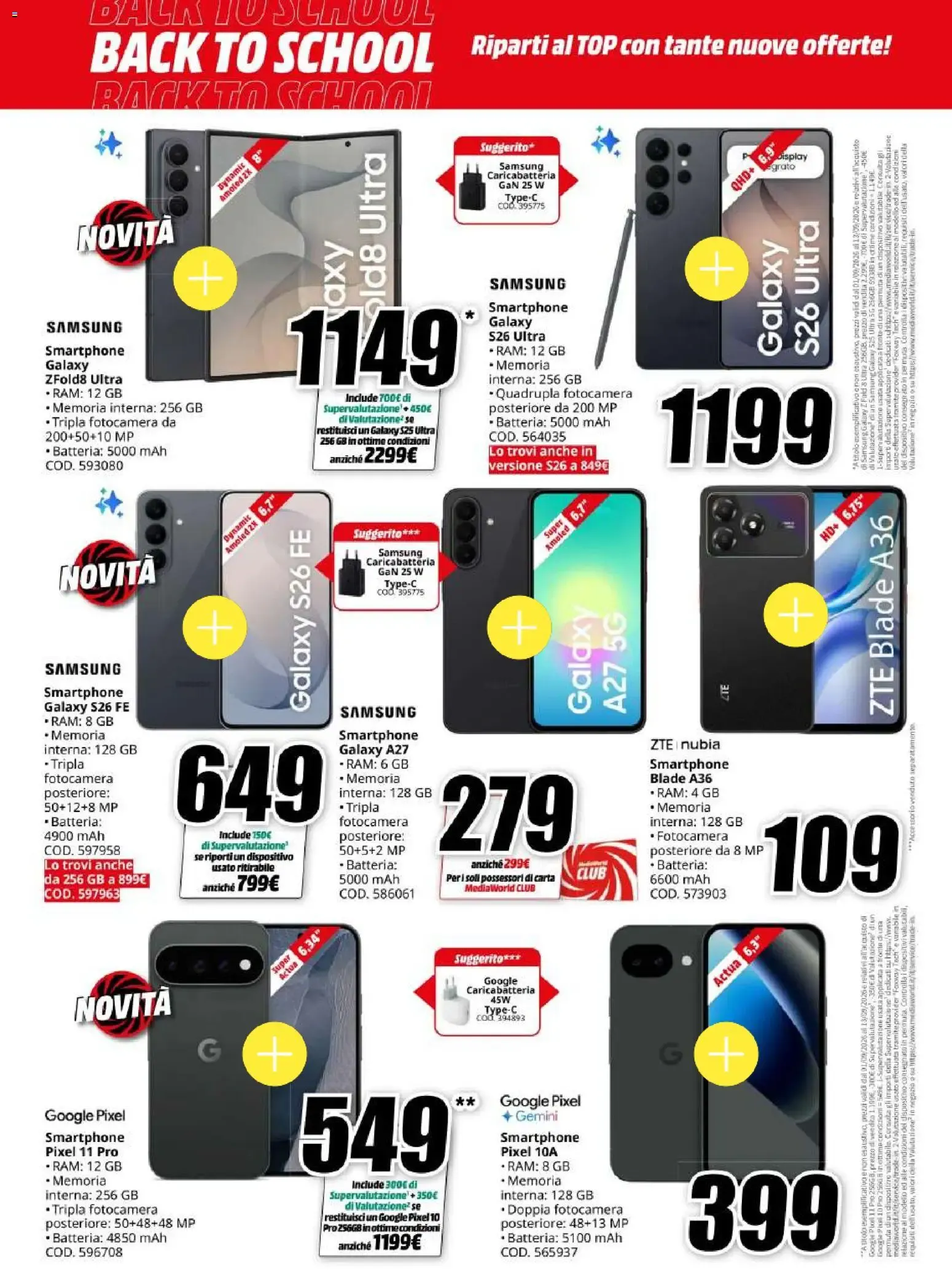 Media World: BACK TO SCHOOL - Ofertas de regreso a clases da 1 settembre a 13 settembre di 2026 - Pagina del volantino 20