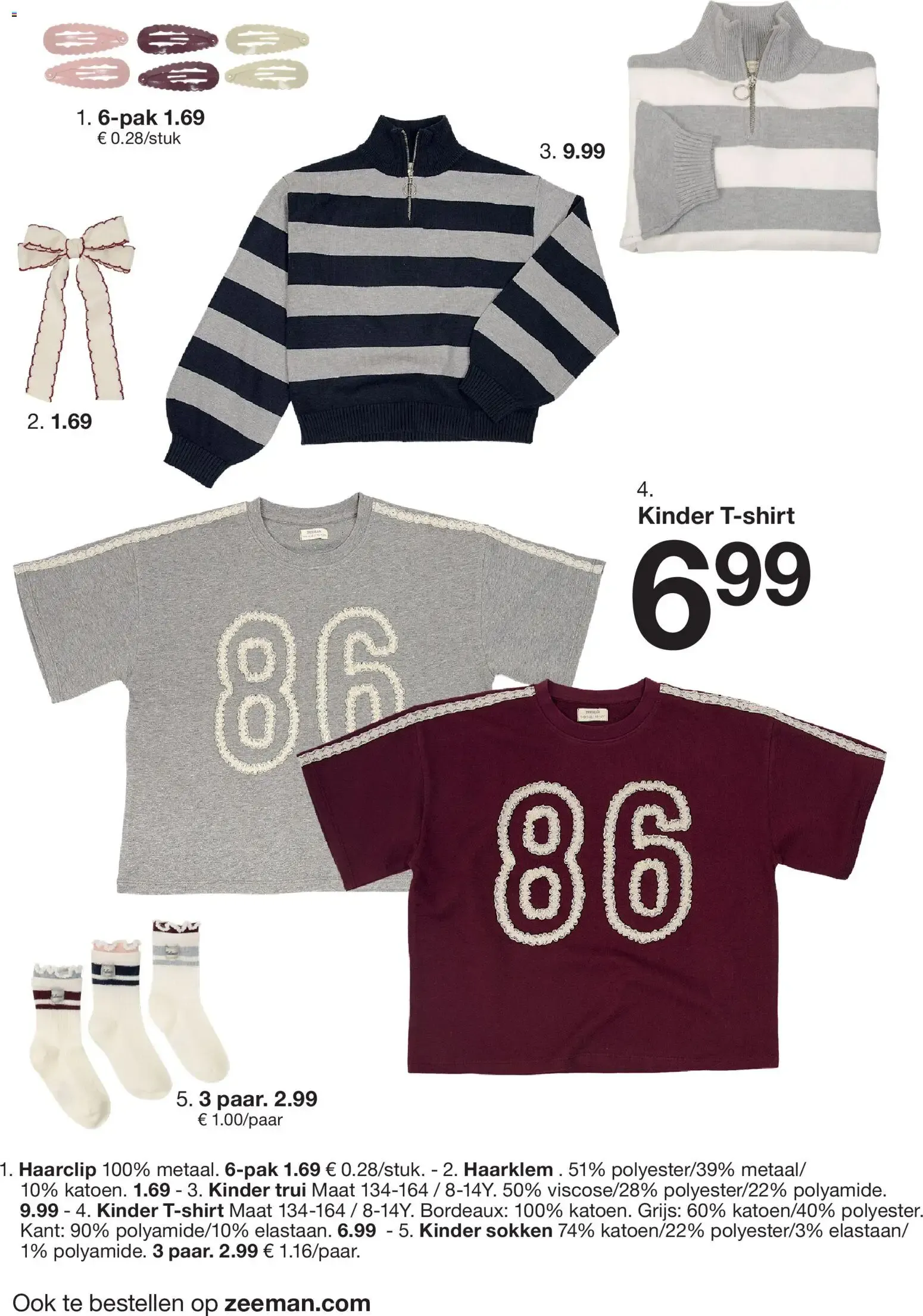 Zeeman: Zachte kleuren en sportieve outfits van 5 september tot 11 september 2026 - Folder pagina 6