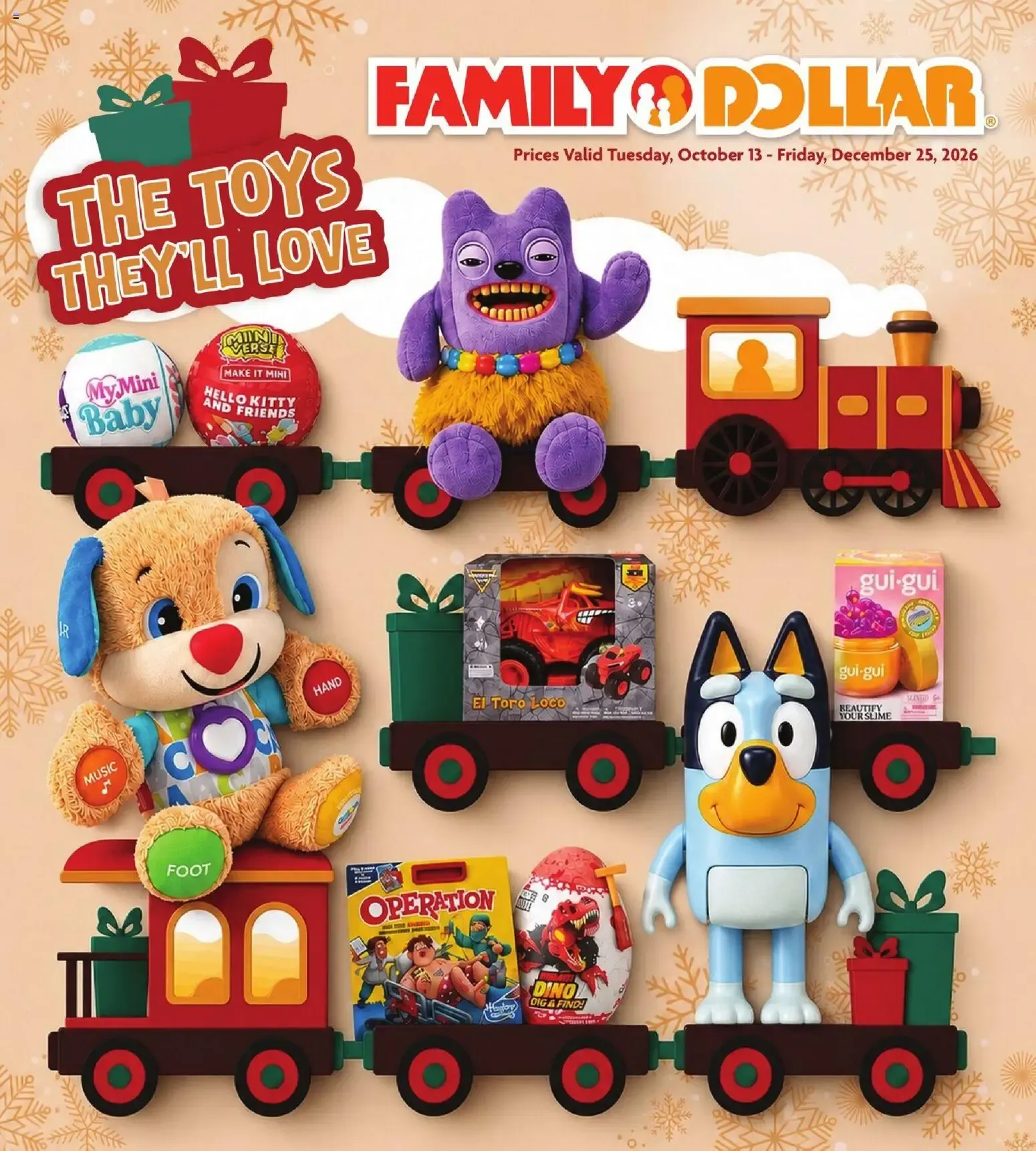 Family Dollar Toy Book (10/13 - 12/25 2026) - Flyer