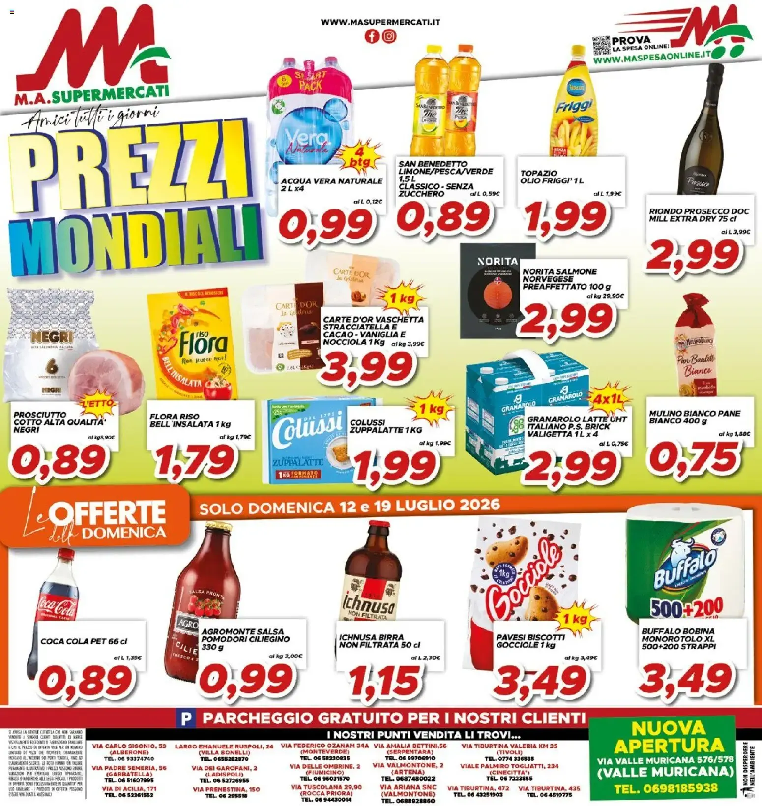 Ma Supermercati volantino "Prezzi Mondiali" dal 10/07/2026 - online Offerte da 10 luglio a 21 luglio di 2026 - Pagina del volantino 16