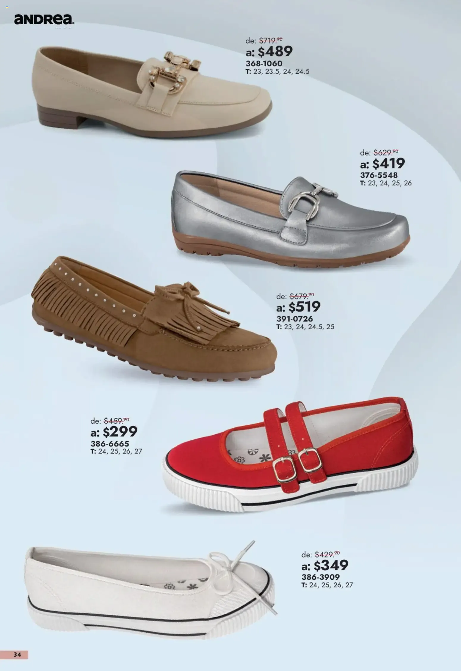 Catálogo de Andrea + Outlet Segundas Rebajas 13 de septiembre al 3 de octubre 2026 - Pagina 34