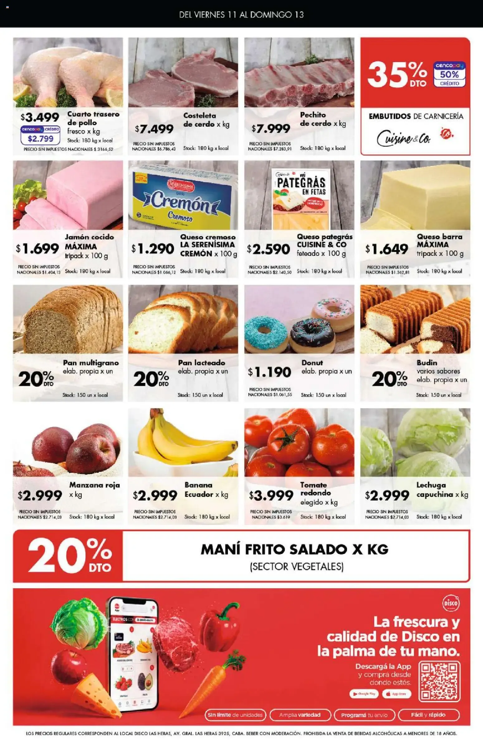 Ofertas de Disco - Ofertas | Córdoba del 11/09/2026 - 13/09/2026 11 de septiembre al 13 de septiembre 2026 - Página 8 del catálogo