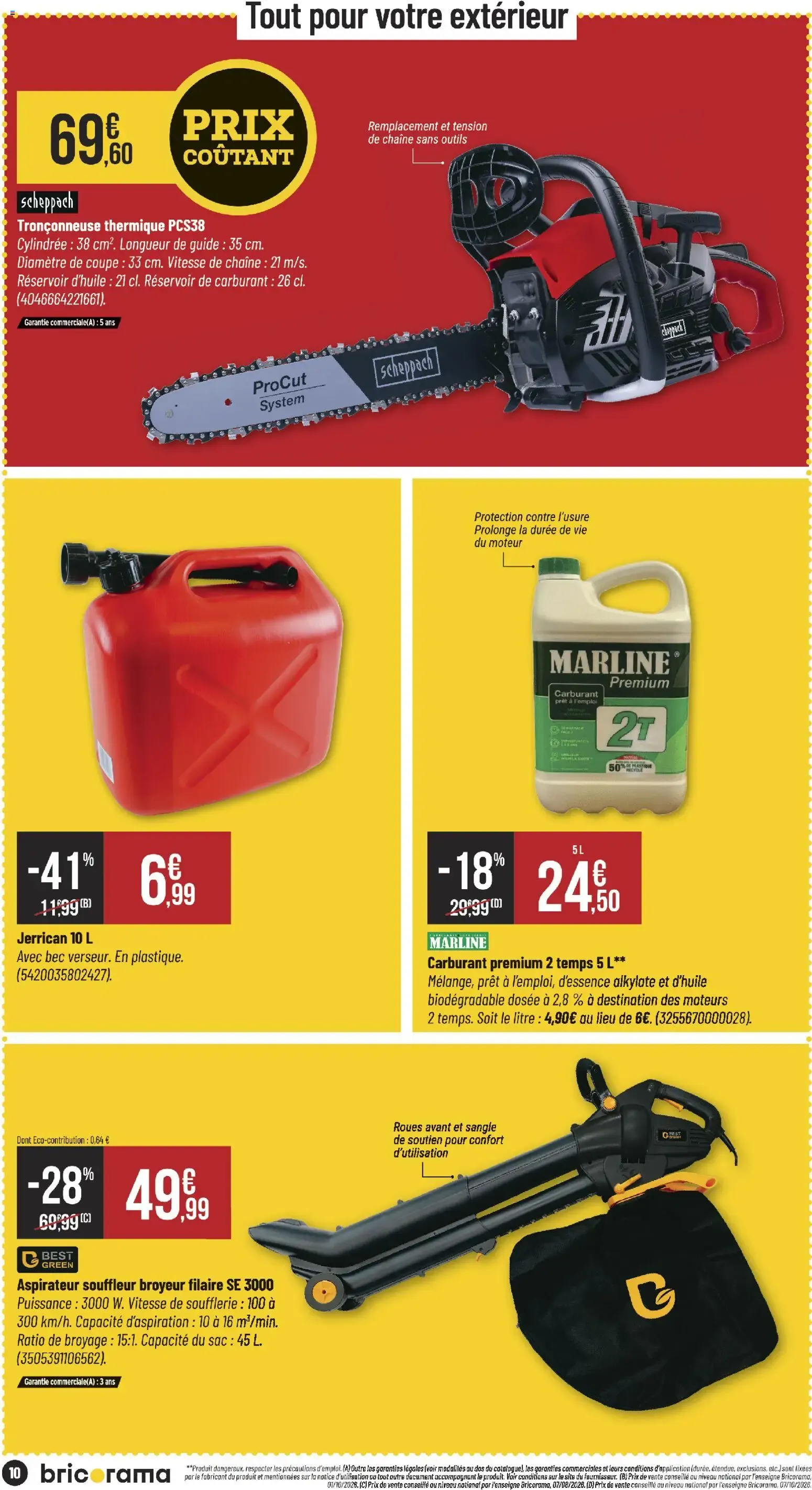Bricorama catalogue à partir du 07/10/2026 - promo en ligne du 7 octobre au 18 octobre 2026 - Catalogue page 10