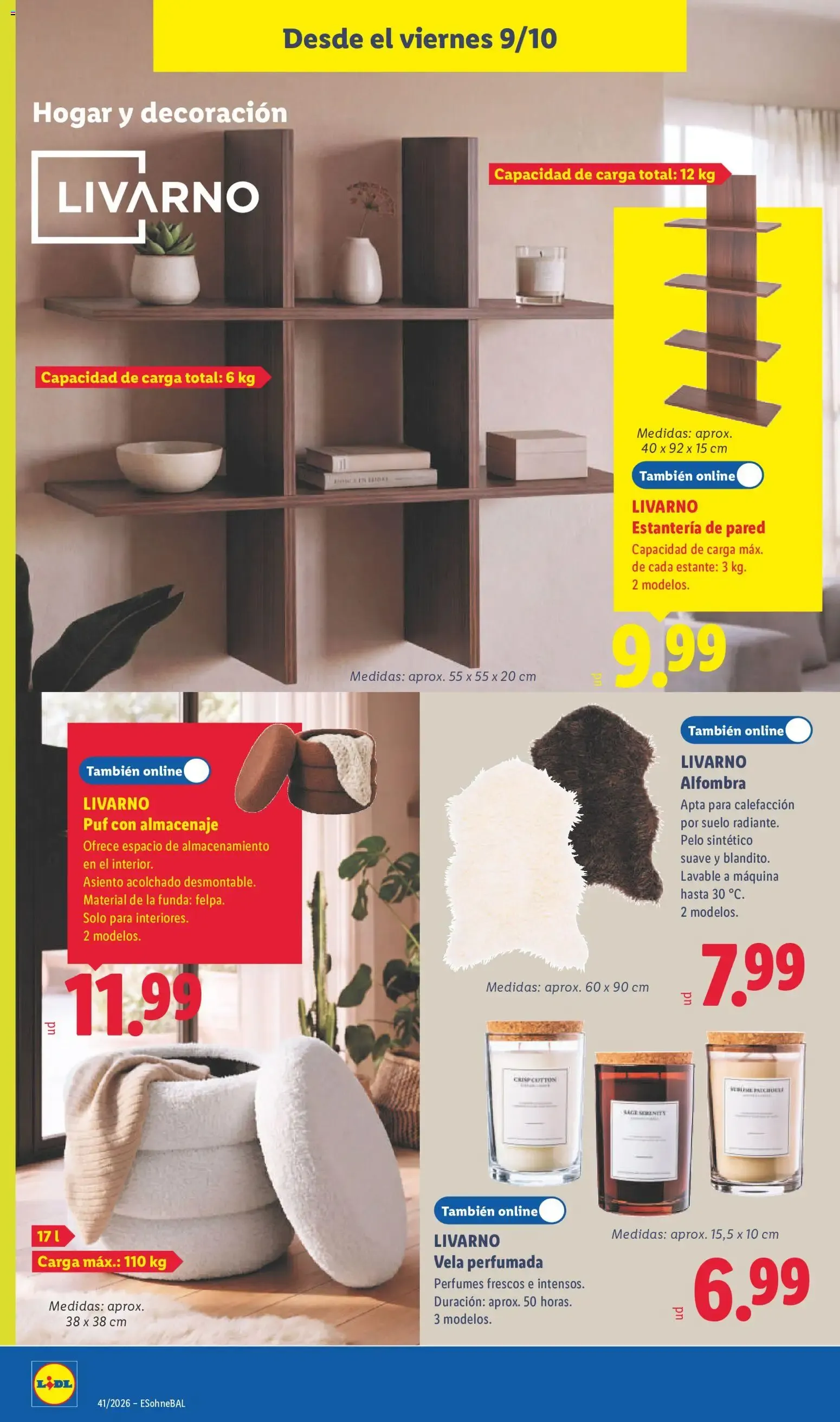 Catálogo de Lidl folleto de bazar del 05/10/2026 | Ofertas 5 de octubre al 11 de octubre 2026 - Página 22