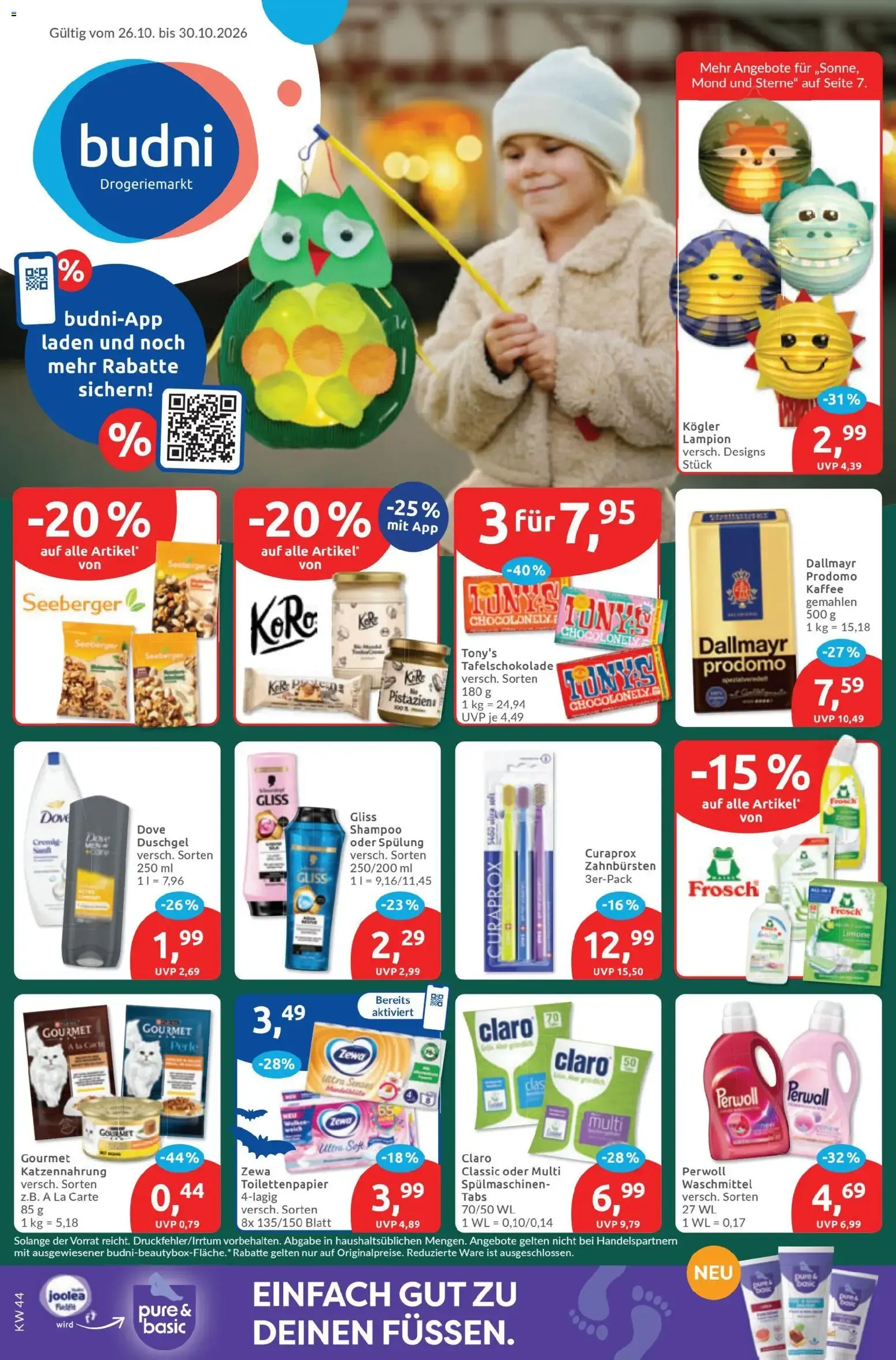 Neue Budni Prospekt (vom 26.10.2026 - 30.10.2026)