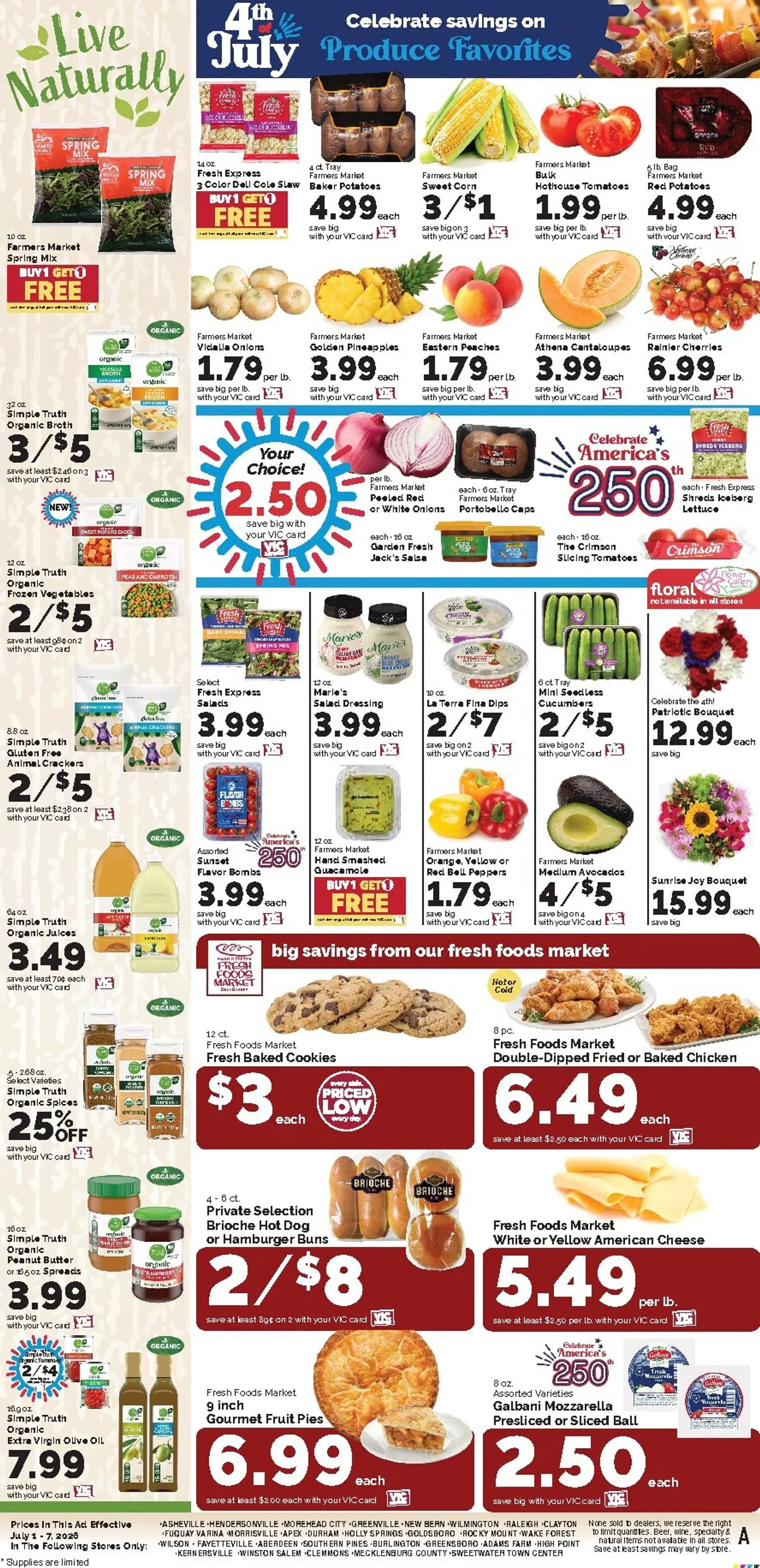 Weekly ad Current Harris Teeter leaflet valid from Wednesday 07/01/2026 to Tuesday 07/07/2026 from July 1 to July 7 2026 - Page 14
