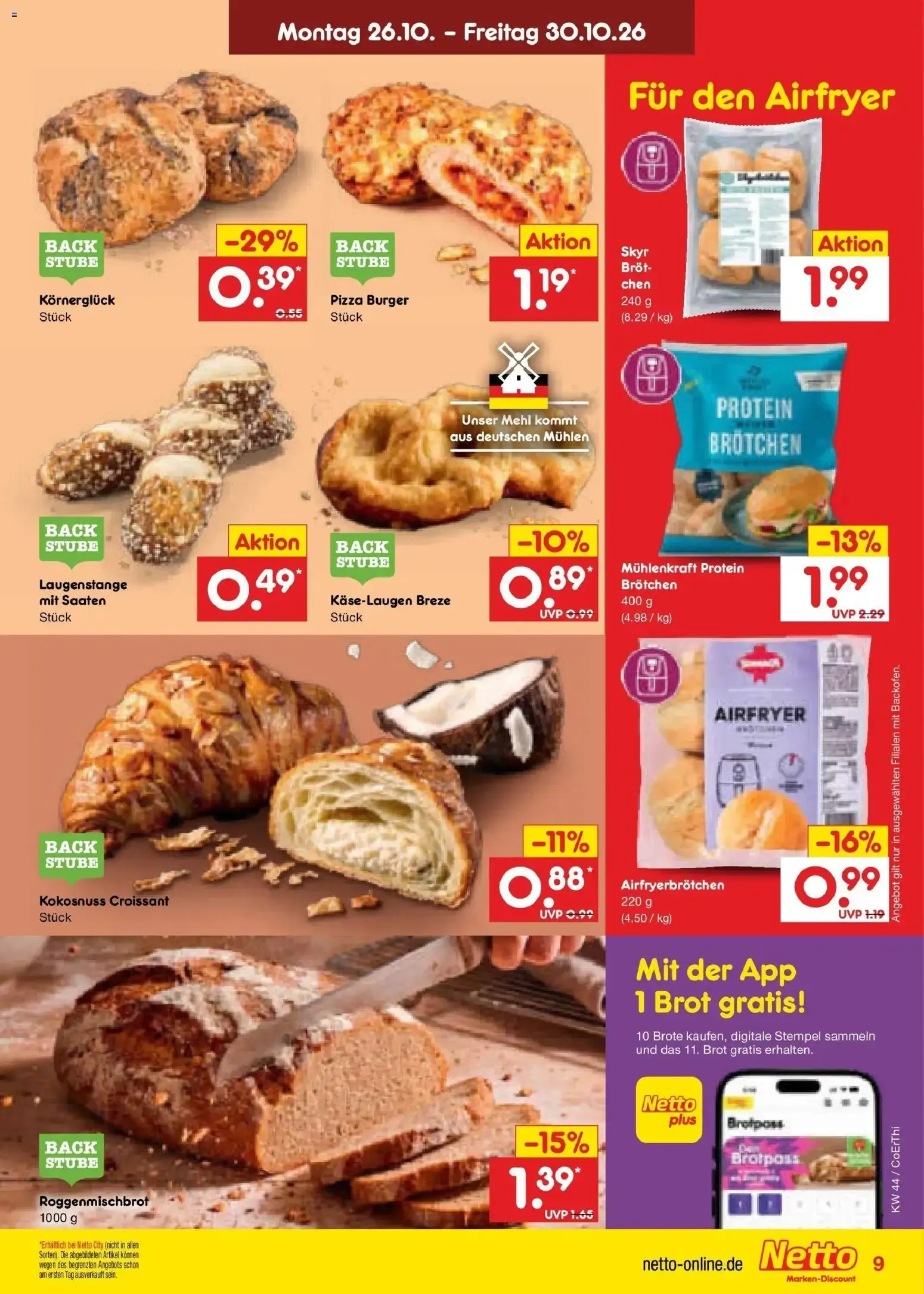 Netto Marken-Discount Prospekt Leipzig (ab 26.10.2026) » Angebote von 26. Oktober bis 30. Oktober 2026 - Prospekt seite 19