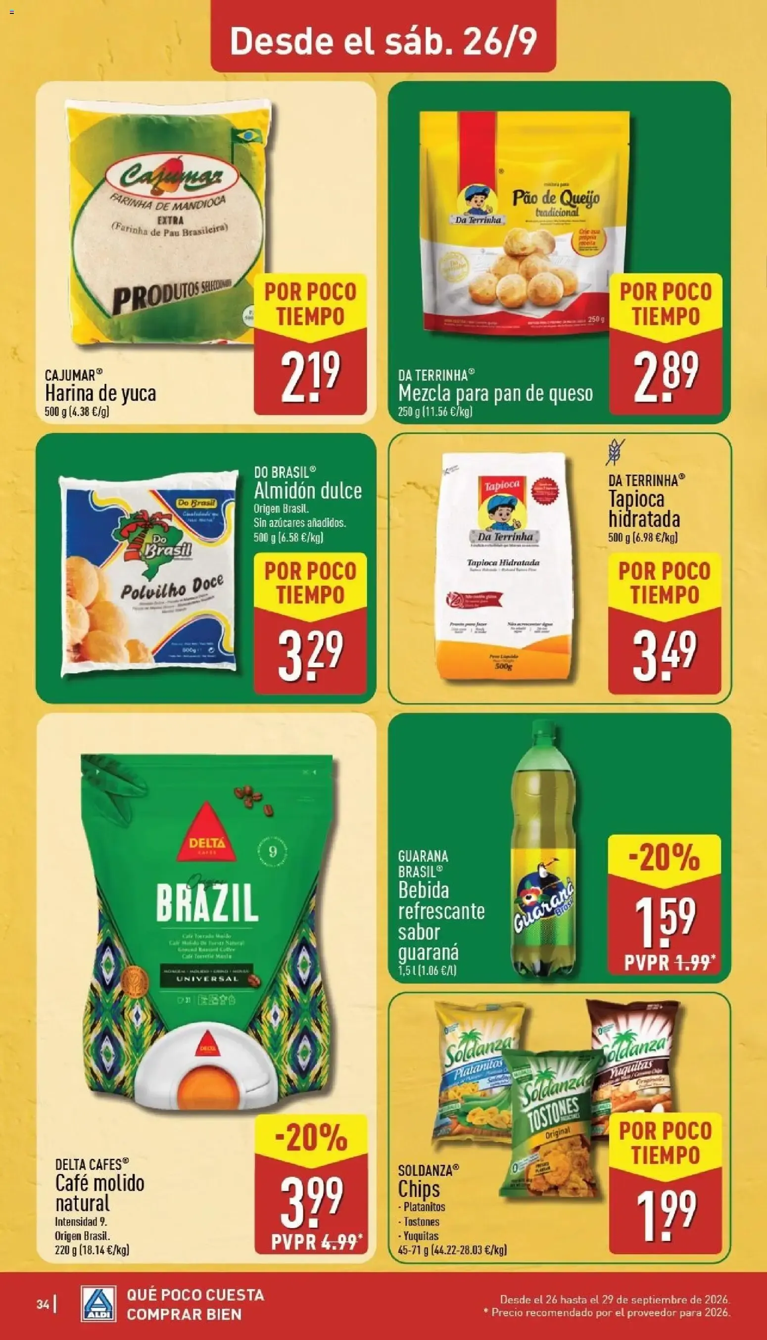 Catálogo de Aldi folleto Canarias del 21/09/2026 | Catálogo 21 de septiembre al 27 de septiembre 2026 - Página 34