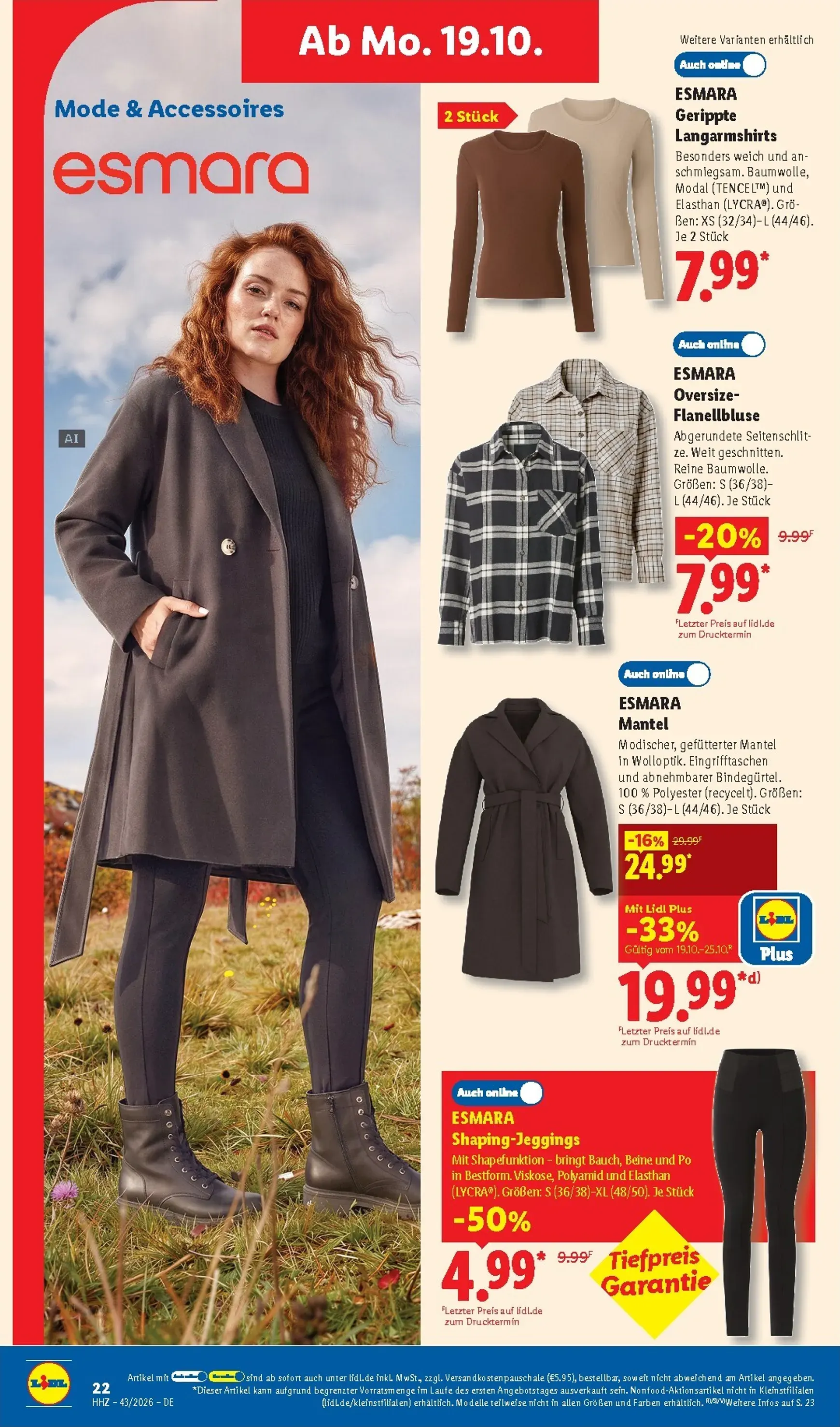 Lidl - Angebot der Woche Prospekt nächste Woche – von Montag 19.10.2026 bis Samstag 24.10.2026 von 19. Oktober bis 24. Oktober 2026 - Prospekt seite 8