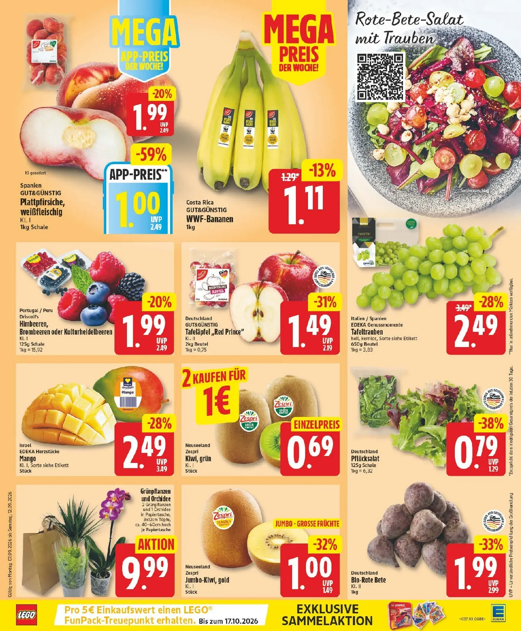 Edeka Prospekt nächste Woche – von Montag 07.09.2026 bis Samstag 12.09.2026 von 7. September bis 12. September 2026 - Prospekt seite 3