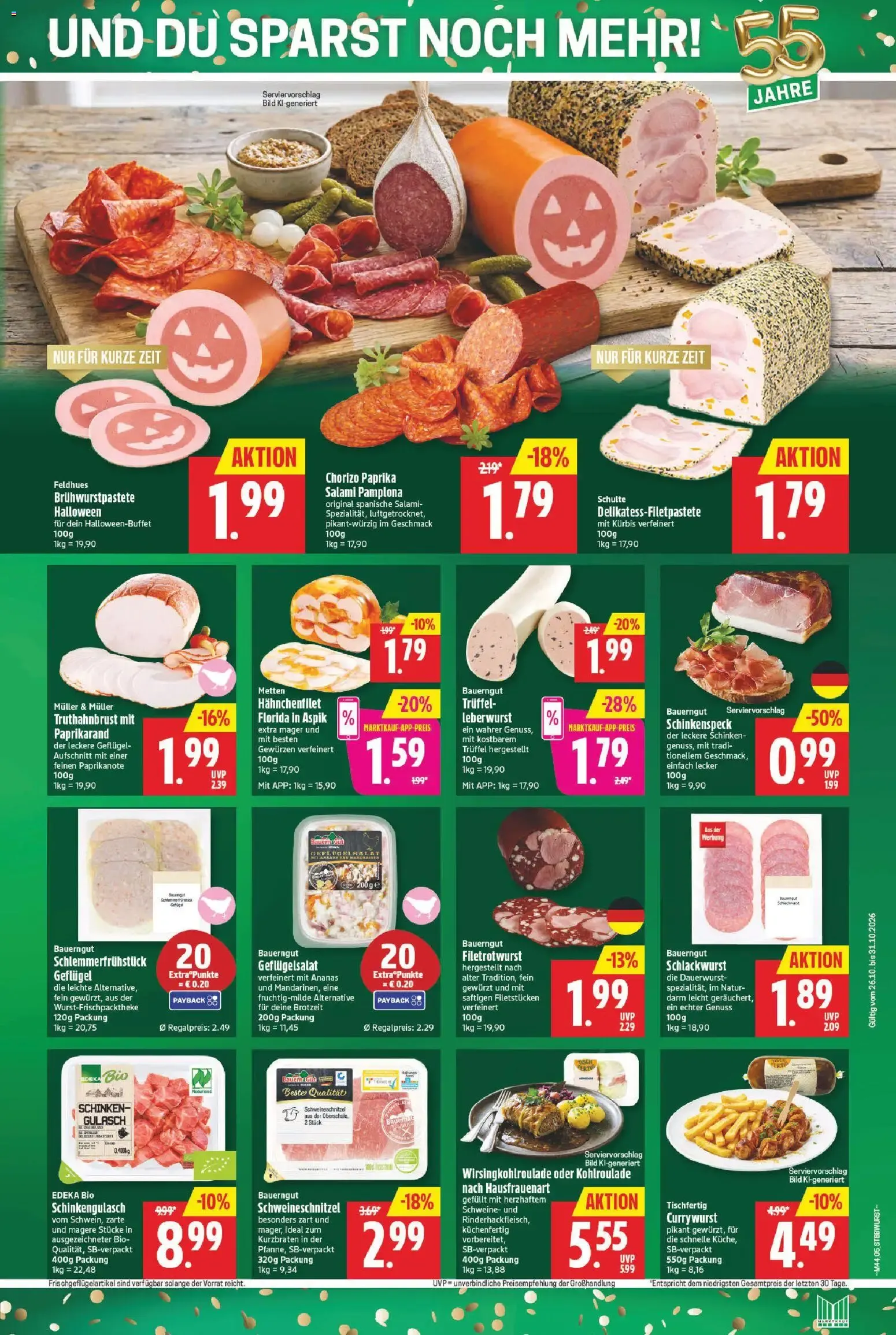 Marktkauf Prospekt (ab 26.10.2026) » Angebote online von 26. Oktober bis 31. Oktober 2026 - Prospekt seite 5