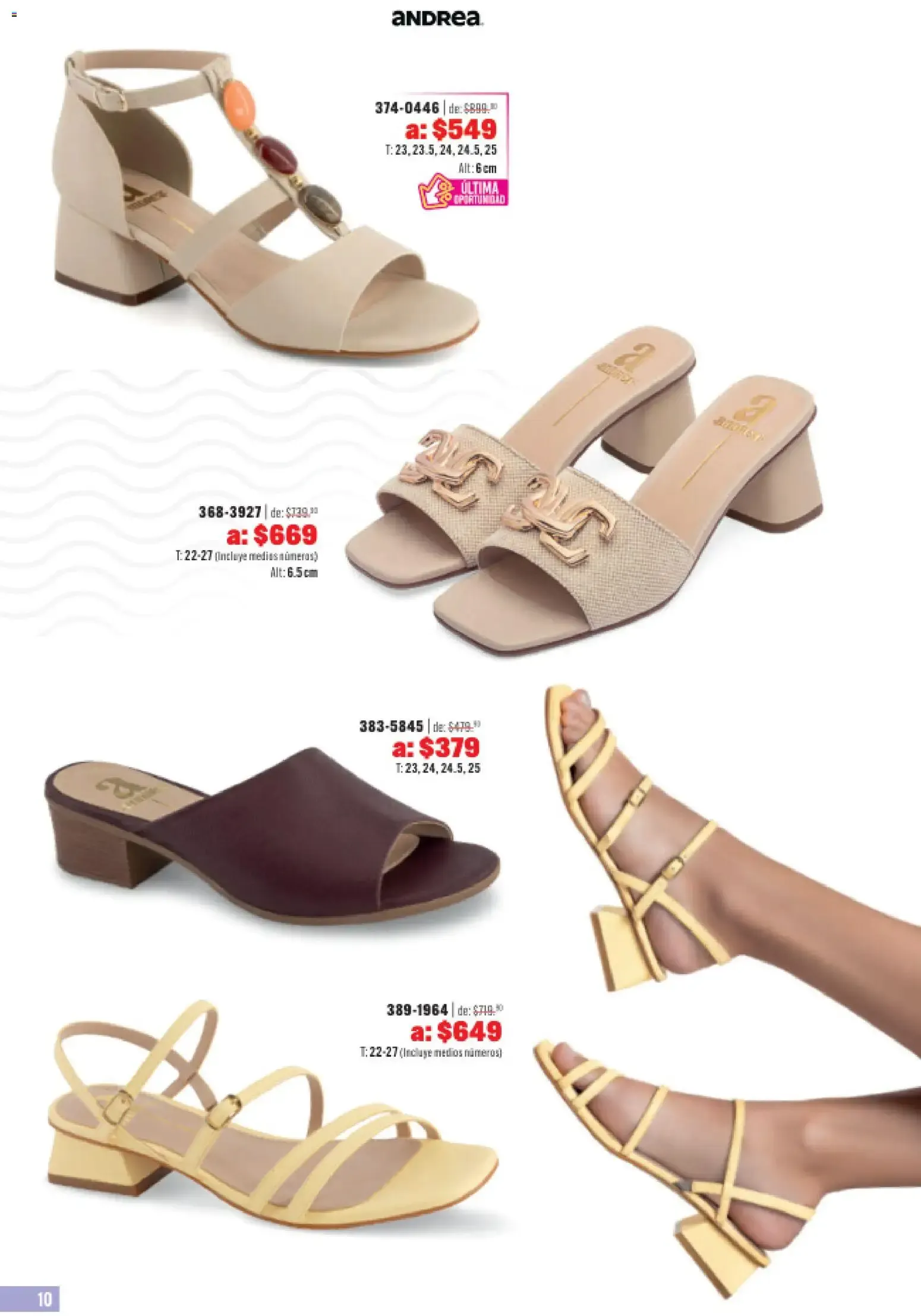 Catálogo de Andrea + Outlet Liquidación Primavera 31 de mayo al 25 de julio 2026 - Pagina 10