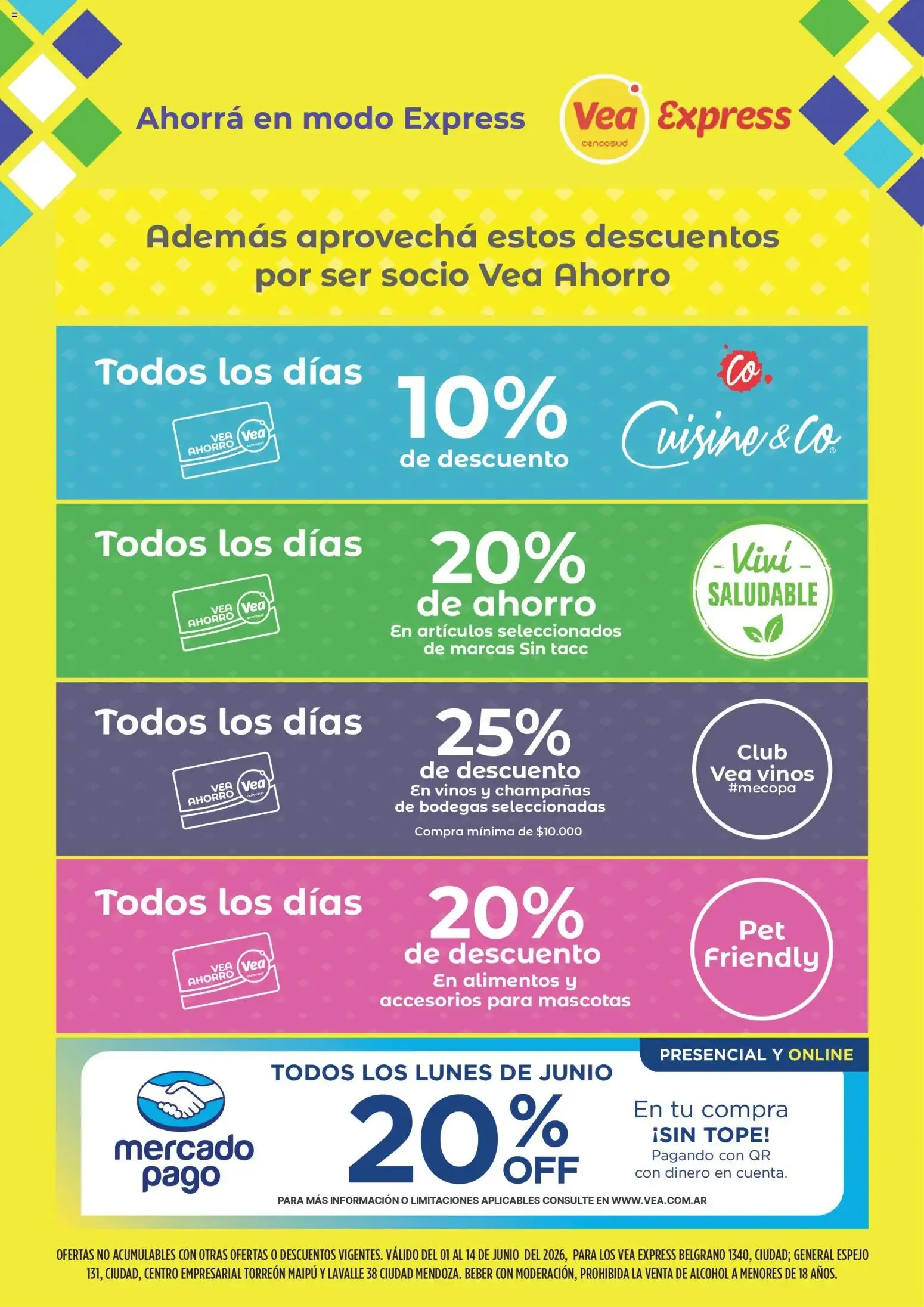 Ofertas de Vea - Ofertas Vea Express Mendoza del 01/06/2026 - 14/06/2026 1 de junio al 14 de junio 2026 - Página 2 del catálogo