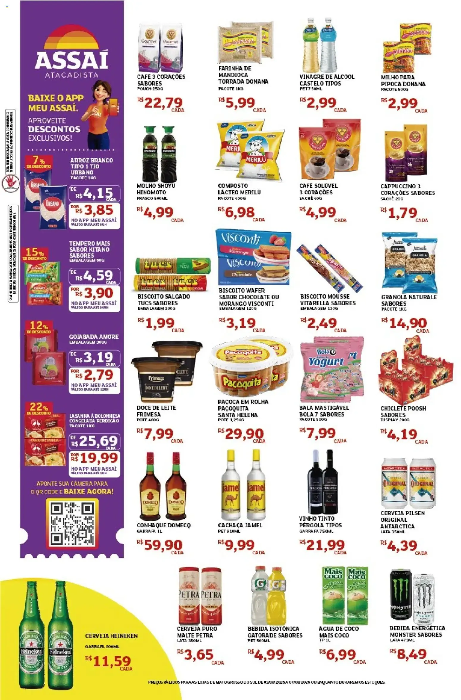 Encarte de Assaí Atacadista ofertas - MS de 03/08/2026 | Promoções Online 3 de agosto até 7 de agosto 2026 - Pagina 2