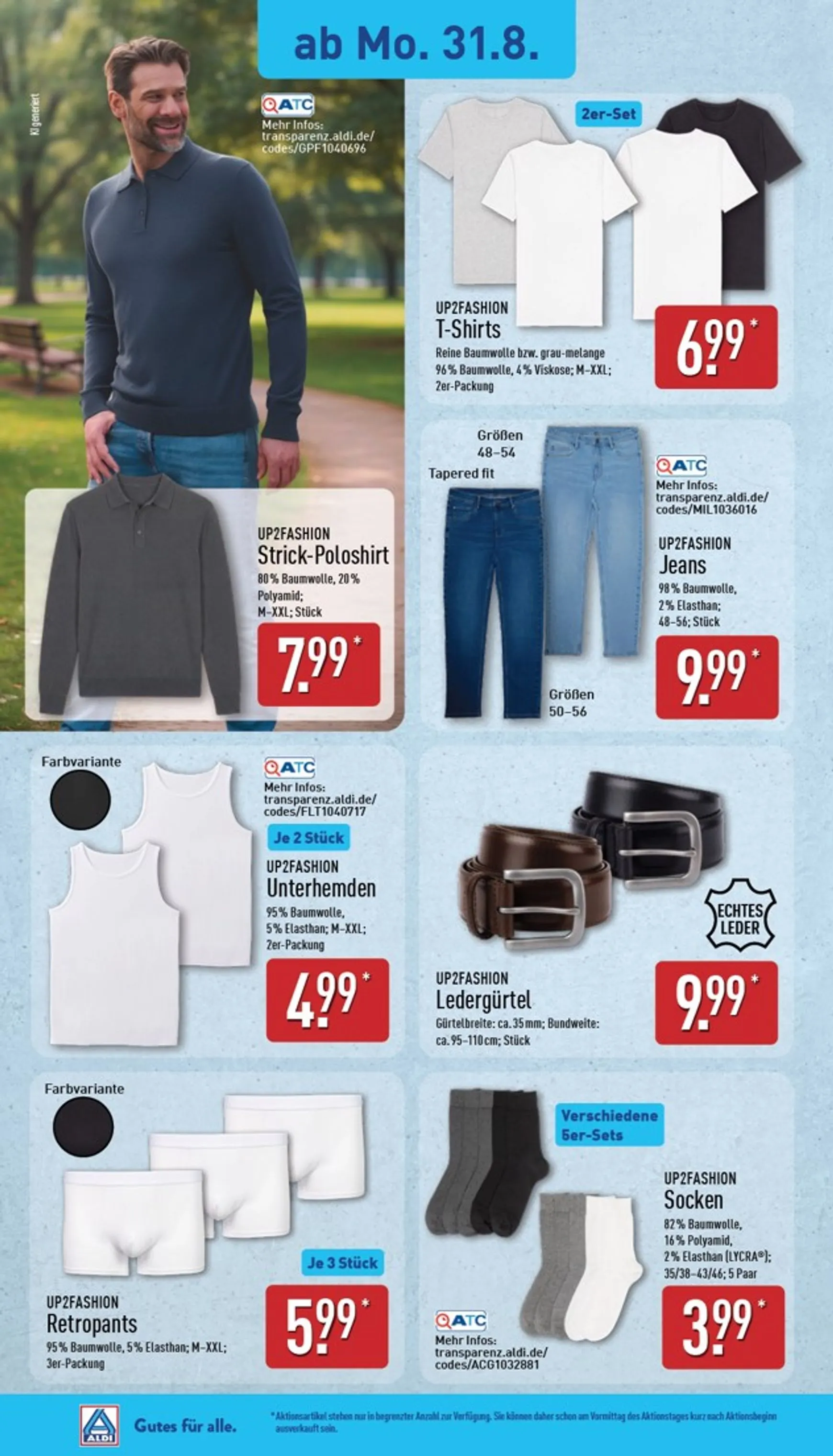 ALDI NORD Prospekt nächste Woche – von Montag 31.08.2026 bis Samstag 05.09.2026 von 31. August bis 5. September 2026 - Prospekt seite 20