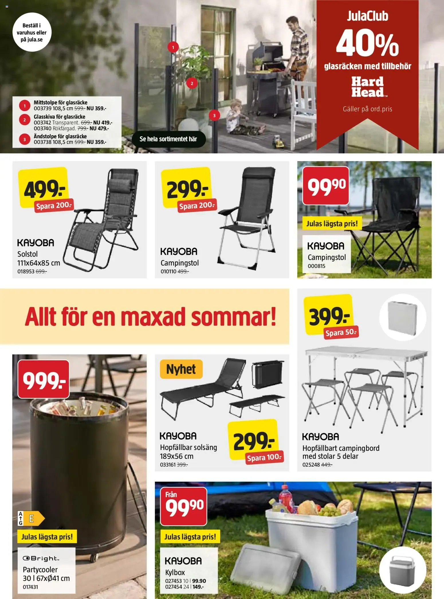 Jula erbjudanden från 09/07/2026 - 22/07/2026 > Reklamblad nuvarande rabatter från 9 juli till 22 juli 2026 - Reklamblad sidor 2