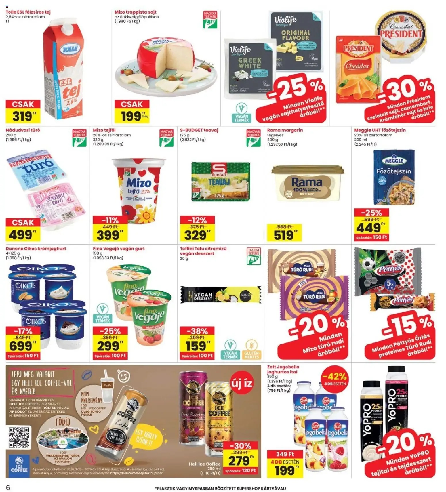 Katalógus Interspar akciós újság - 2026.07.16. -tól/töl > akció, lapozható szórólap 🛍️ július 16.-tól július 22.-ig 2026. - Oldal 6