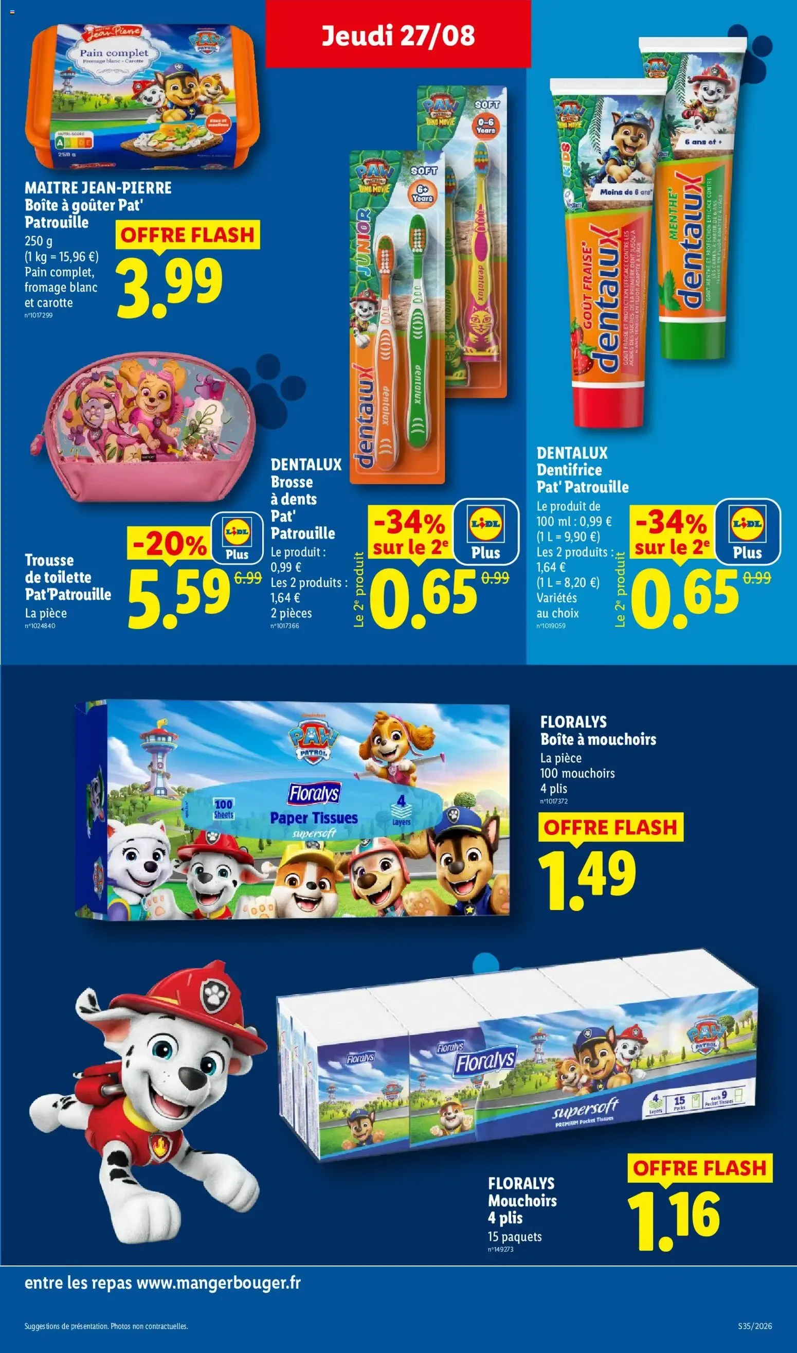 LIDL La rentrée des économies du 27 août au 2 septembre 2026 - Catalogue page 21