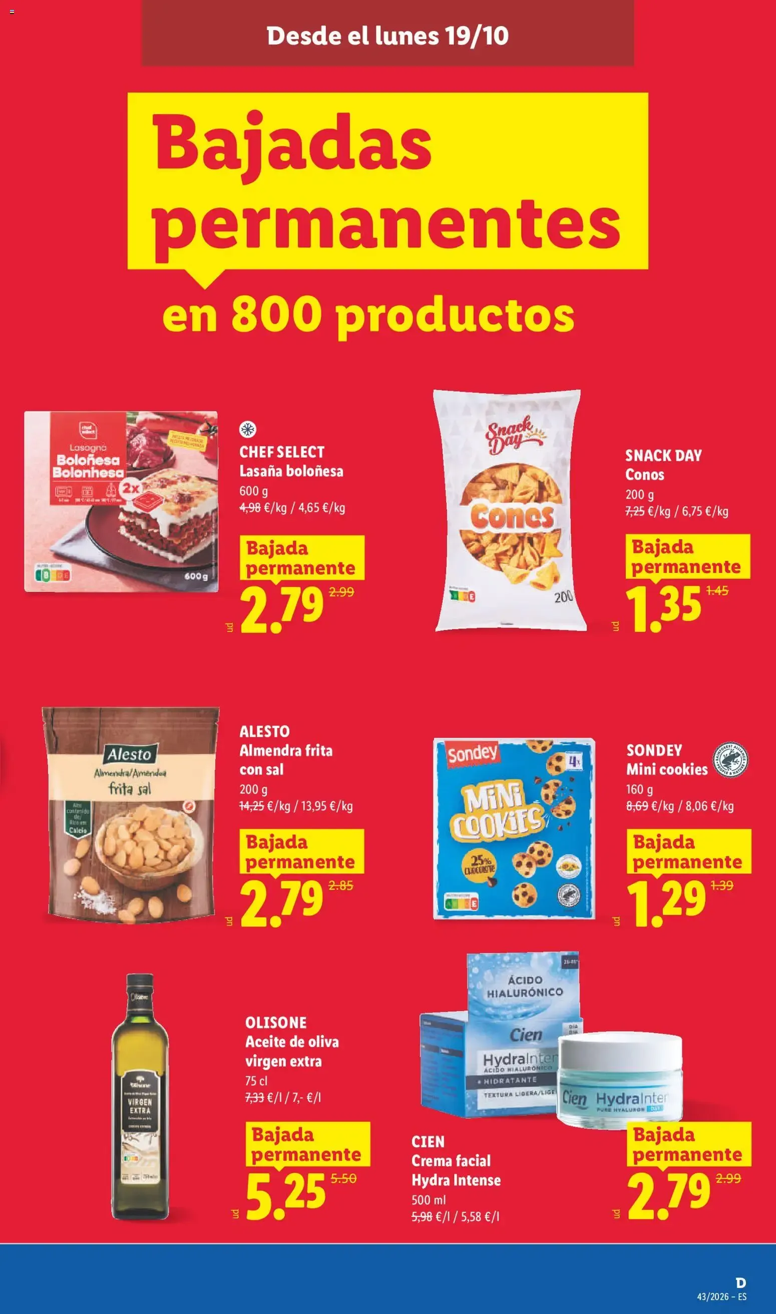 Catálogo de Lidl: Ofertas de carne y otros productos 19 de octubre al 25 de octubre 2026 - Página 23