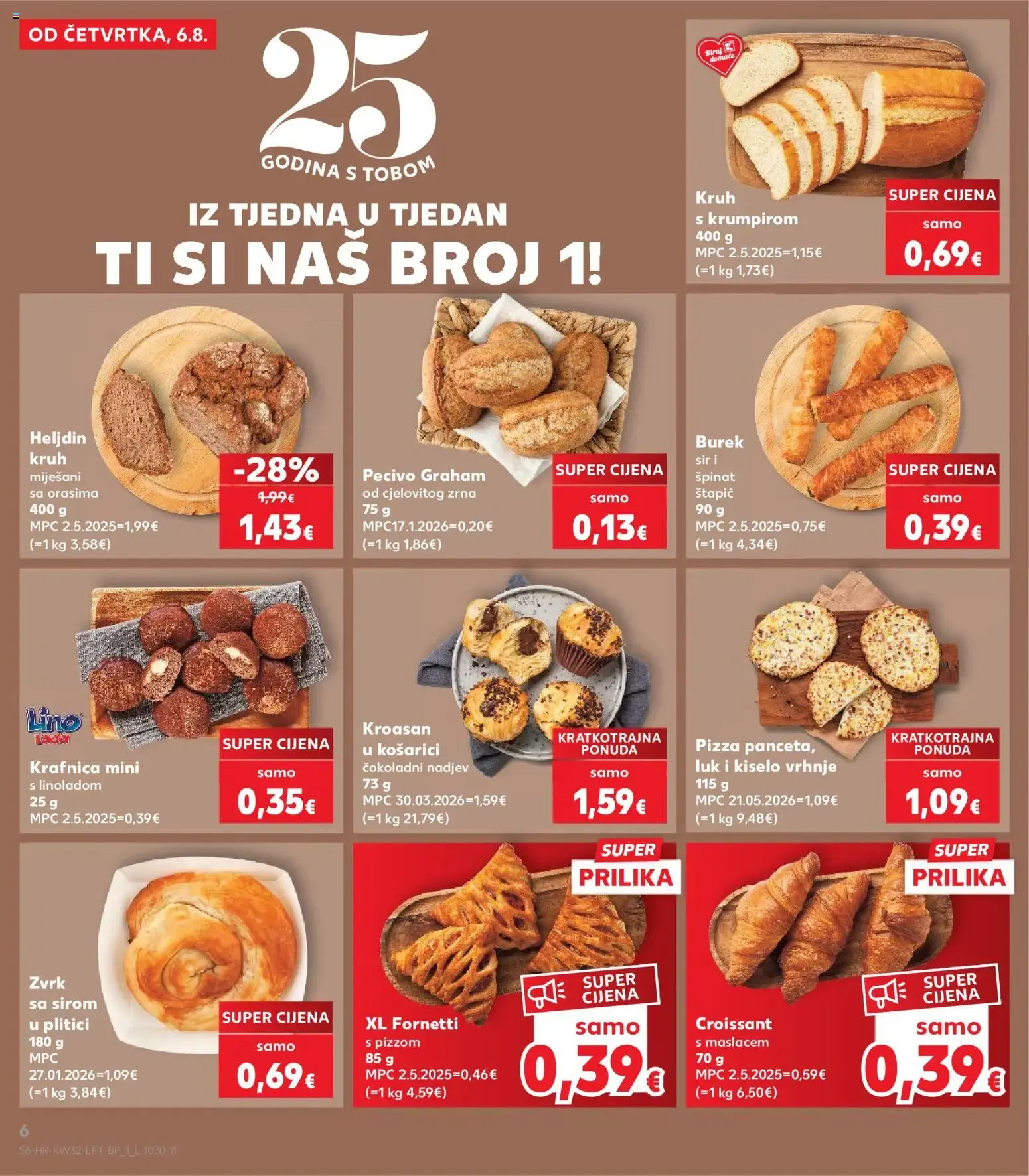 Katalog Kaufland Katalog novi od 06.08.2026 na listanje > letak digitalni od 6. kolovoza do 11. kolovoza 2026. - Pregled Stranica 6