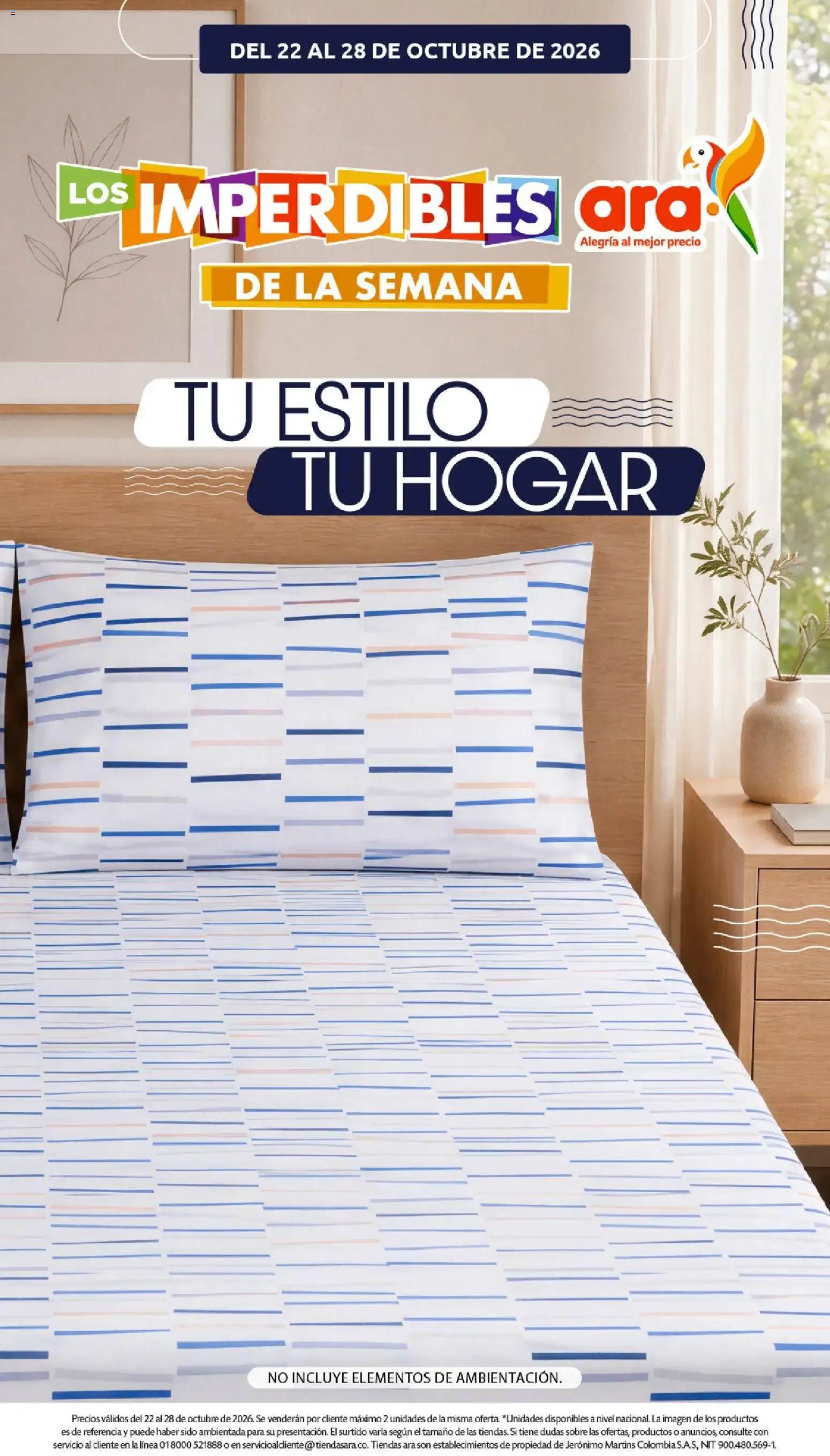 Catalogo de Ara catálogo Los Imperdibles de la semana desde el 22/10/2026 > Revistas Octubre 22 de octubre al 28 de octubre 2026 - Pag 1
