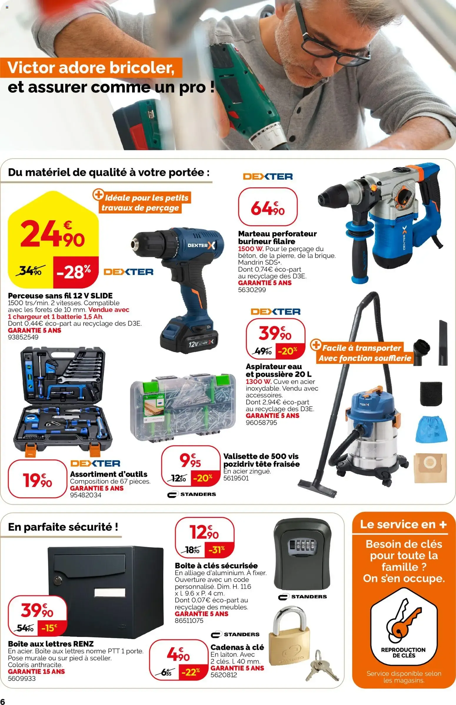 Weldom catalogue à partir du 19/08/2026 - promo en ligne du 19 août au 15 septembre 2026 - Catalogue page 6