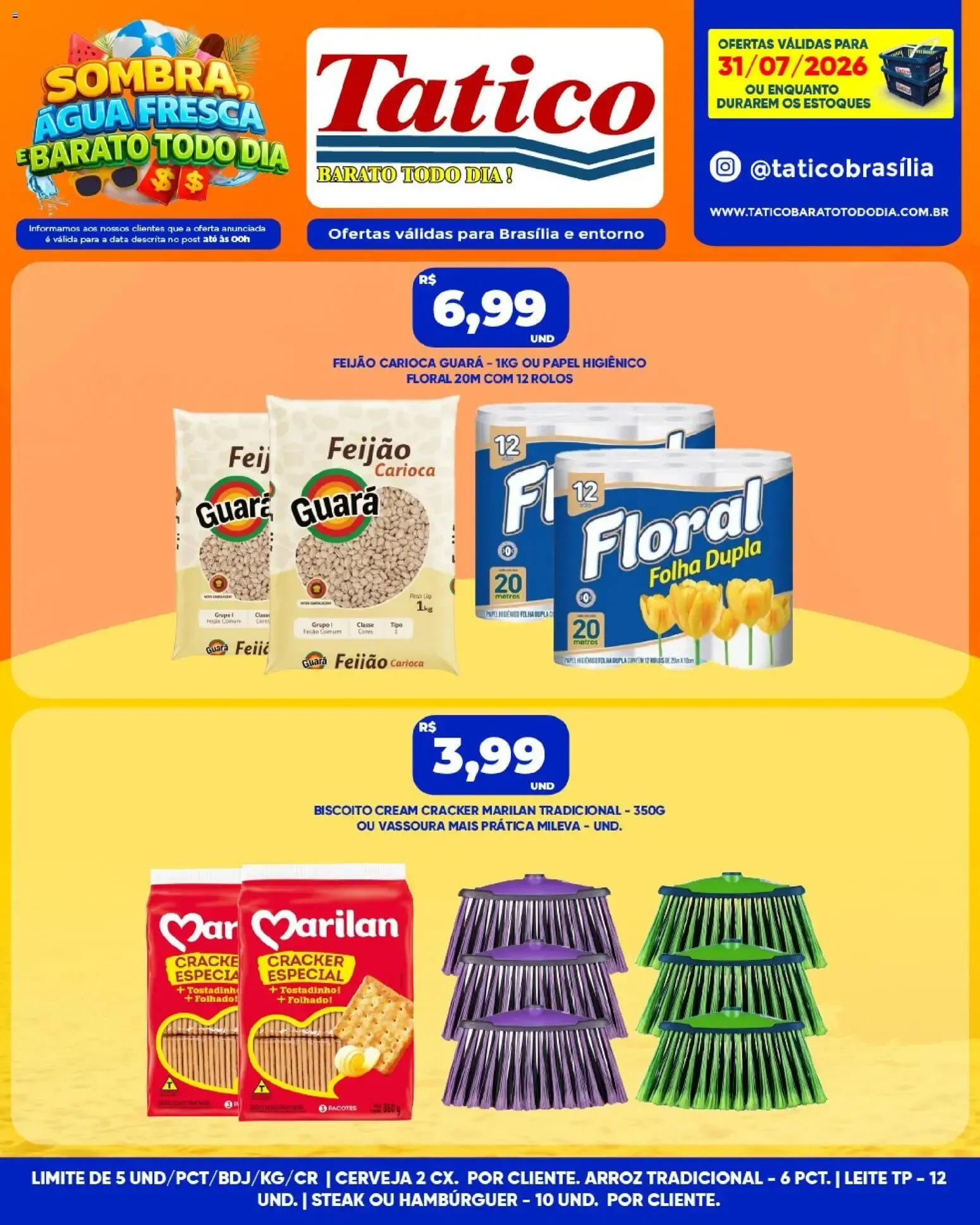 Encarte de Tatico ofertas Fim de Semana de 01/08/2026 | Promoções Online 1 de agosto até 2 de agosto 2026 - Pagina 33