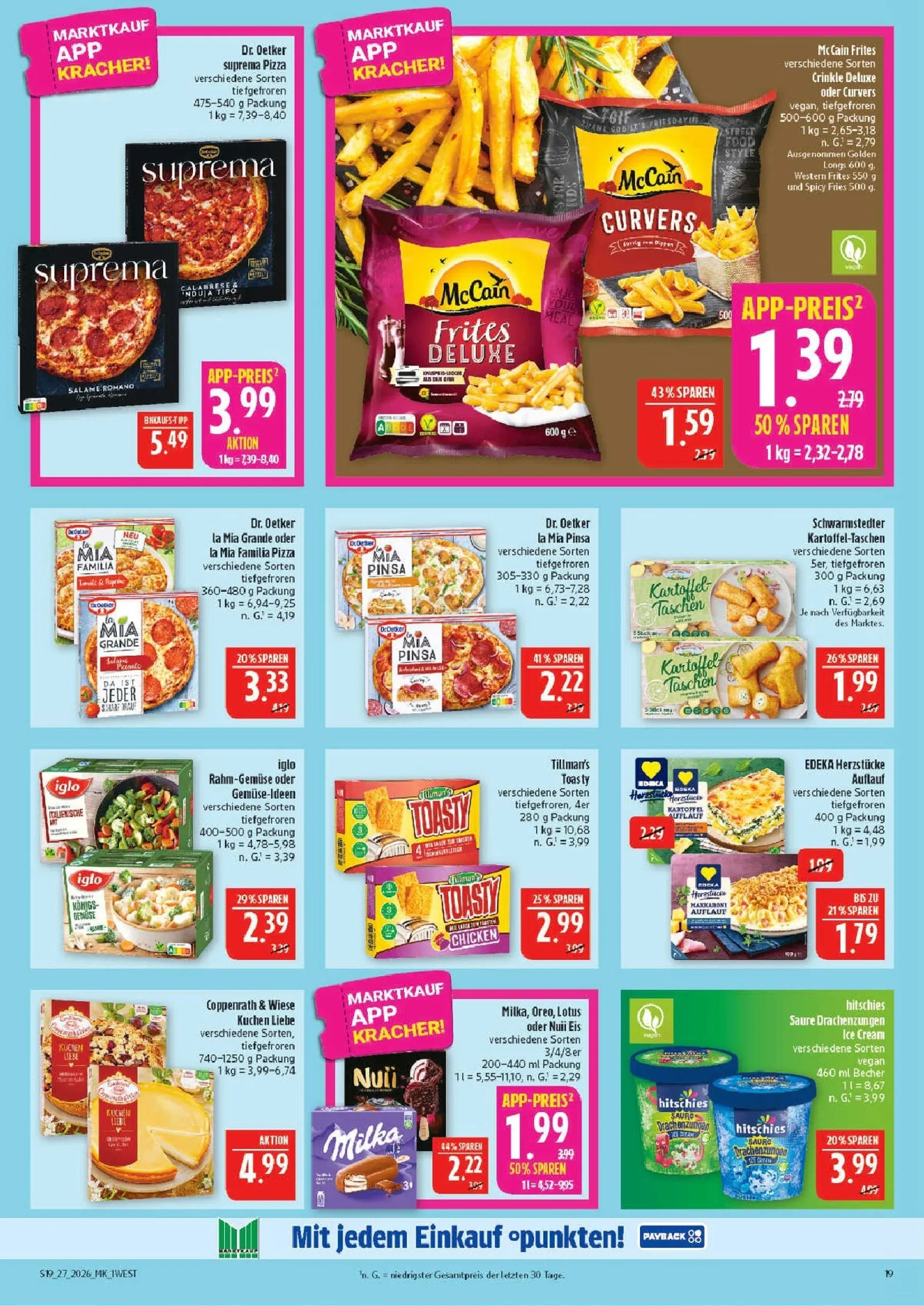 Marktkauf Prospekt nächste Woche – von Montag 29.06.2026 bis Samstag 04.07.2026 von 29. Juni bis 4. Juli 2026 - Prospekt seite 19