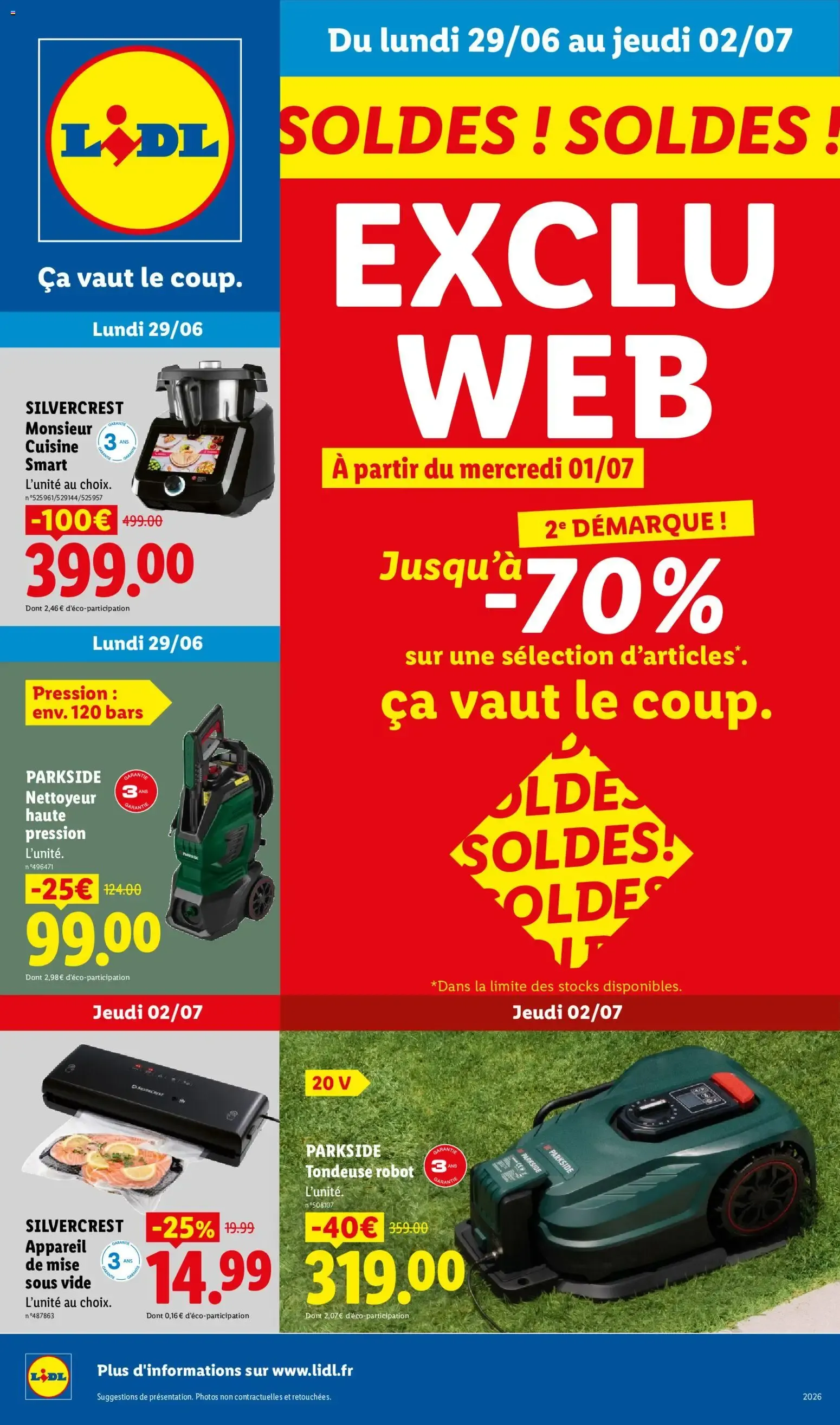 Catalogue LIDL du 29/06/2026 | Promo prospectus en ligne