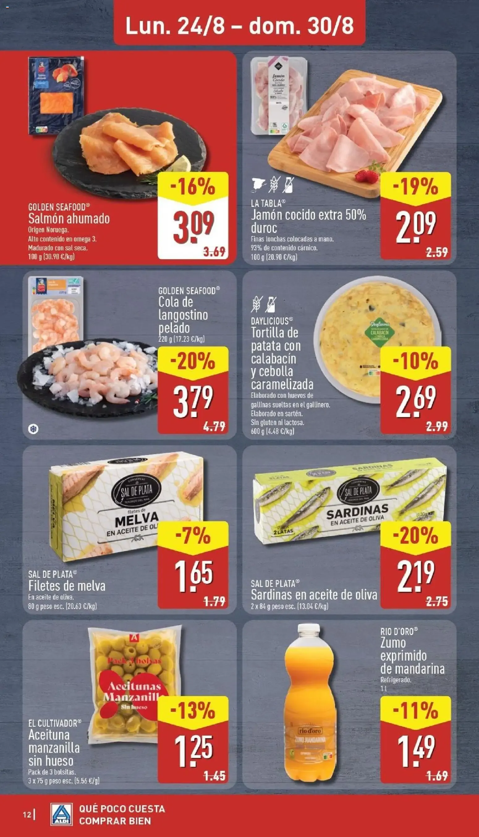 Catálogo de Aldi folleto Canarias del 24/08/2026 | Catálogo 24 de agosto al 30 de agosto 2026 - Página 12