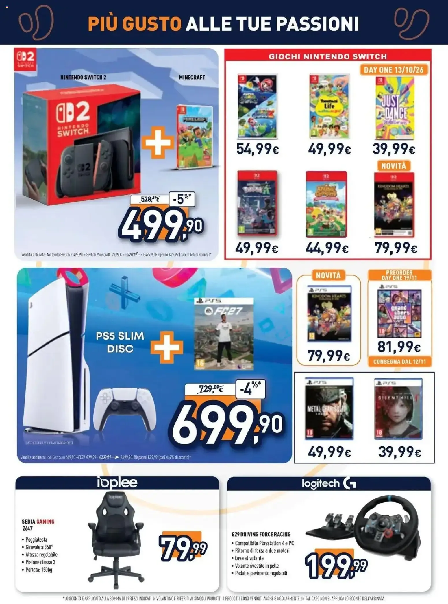 Nuovo Unieuro volantino Più gusto alle tue passioni dal 12/10/2026 > offerte anteprima 🛍️ da 12 ottobre a 29 ottobre di 2026 - Pagina del volantino 18