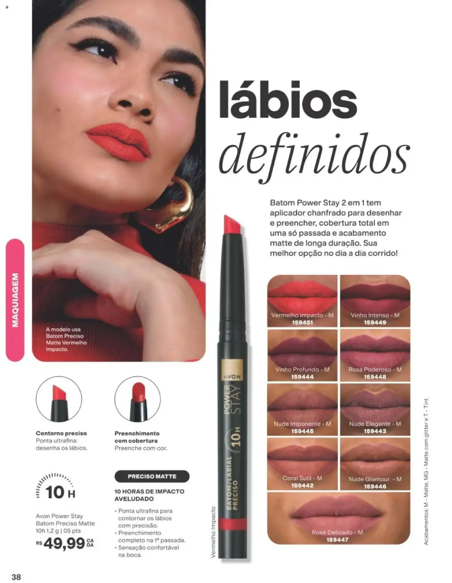 Encarte de Revista Avon folheto - Campanha 14 de 01/09/2026 | Promoção Online 1 de setembro até 20 de setembro 2026 - Pagina 38