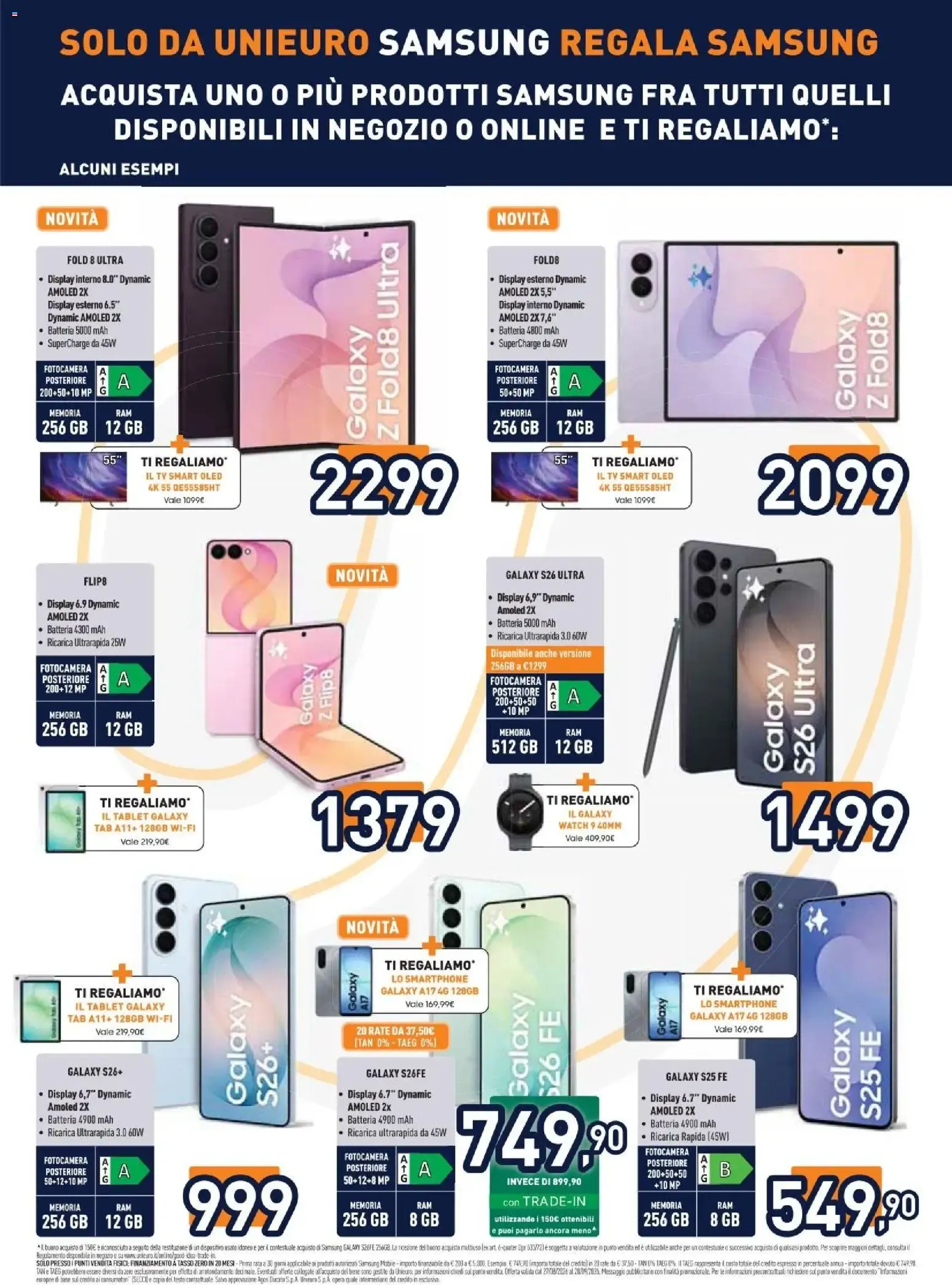 SAMSUNG REGALA SAMSUNG da 7 settembre a 13 settembre di 2026 - Pagina del volantino 4