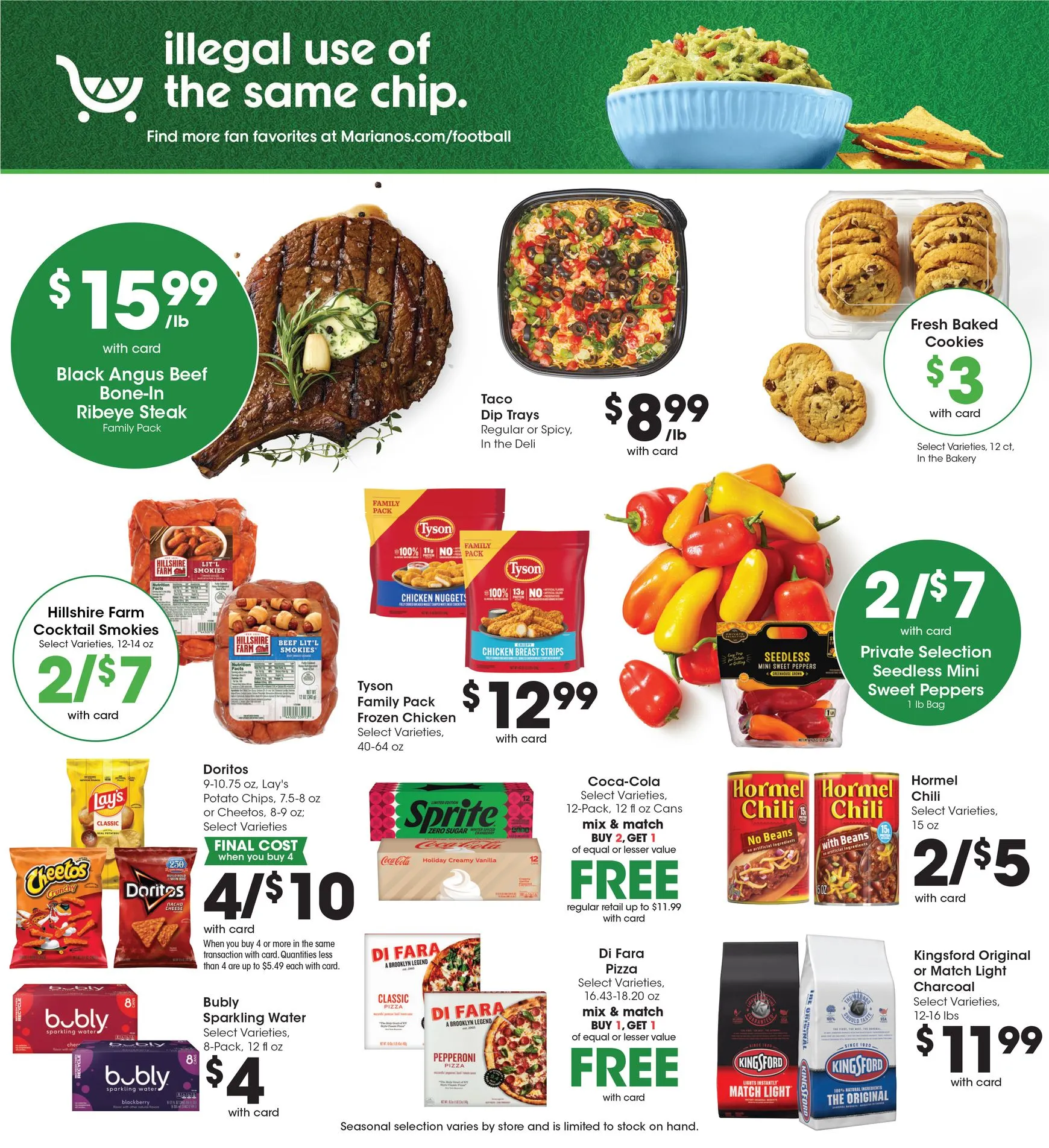 Weekly promotion Mariano's: Lower Prices on 1,000s of Items Every Week spanning from October 21 to October 27 2026 - Page 8 for Catalogue 365
