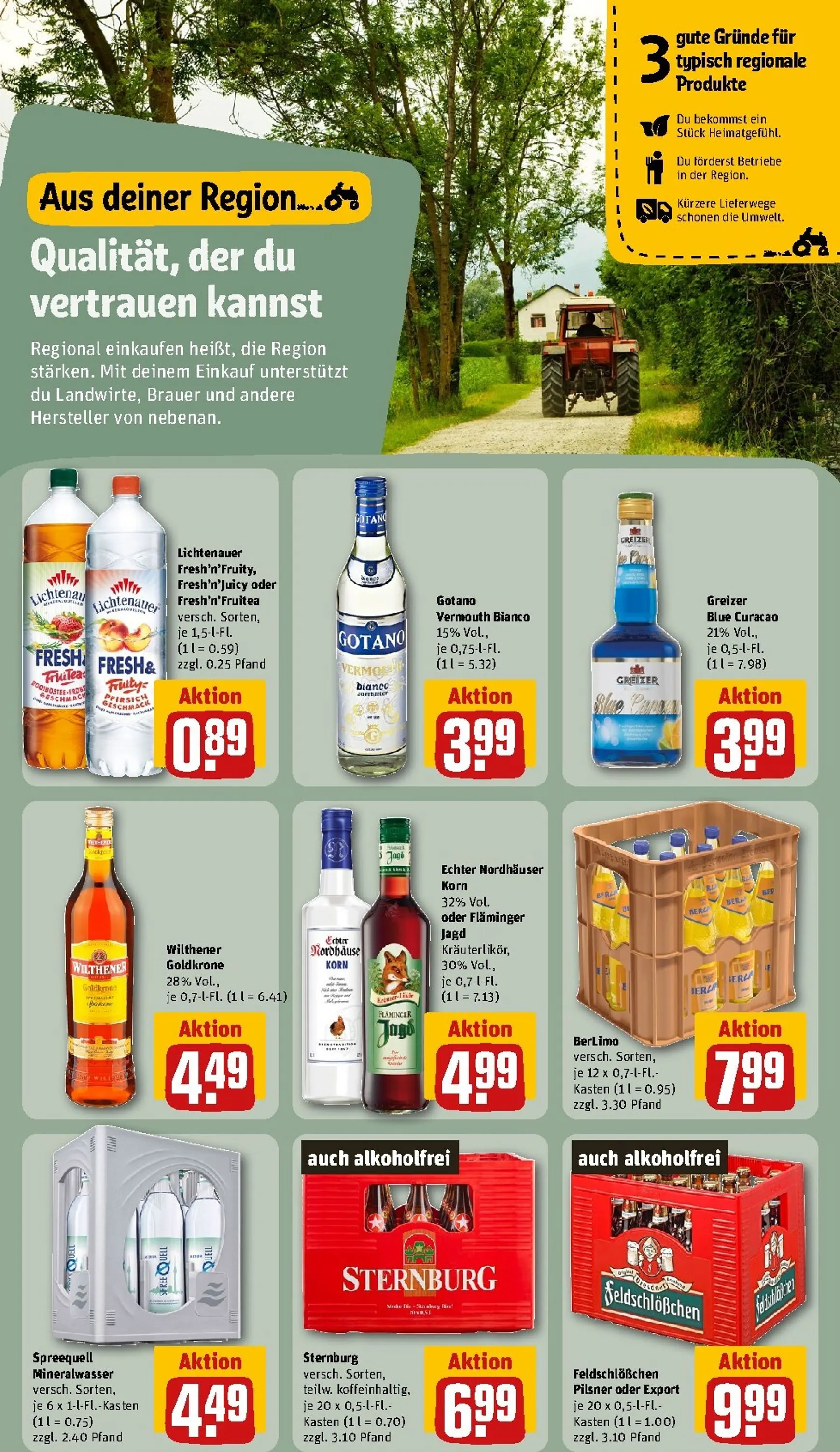REWE Arina Fester Dein Markt: Mehr Grillen. Mehr sparen. von 3. August bis 9. August 2026 - Prospekt seite 17