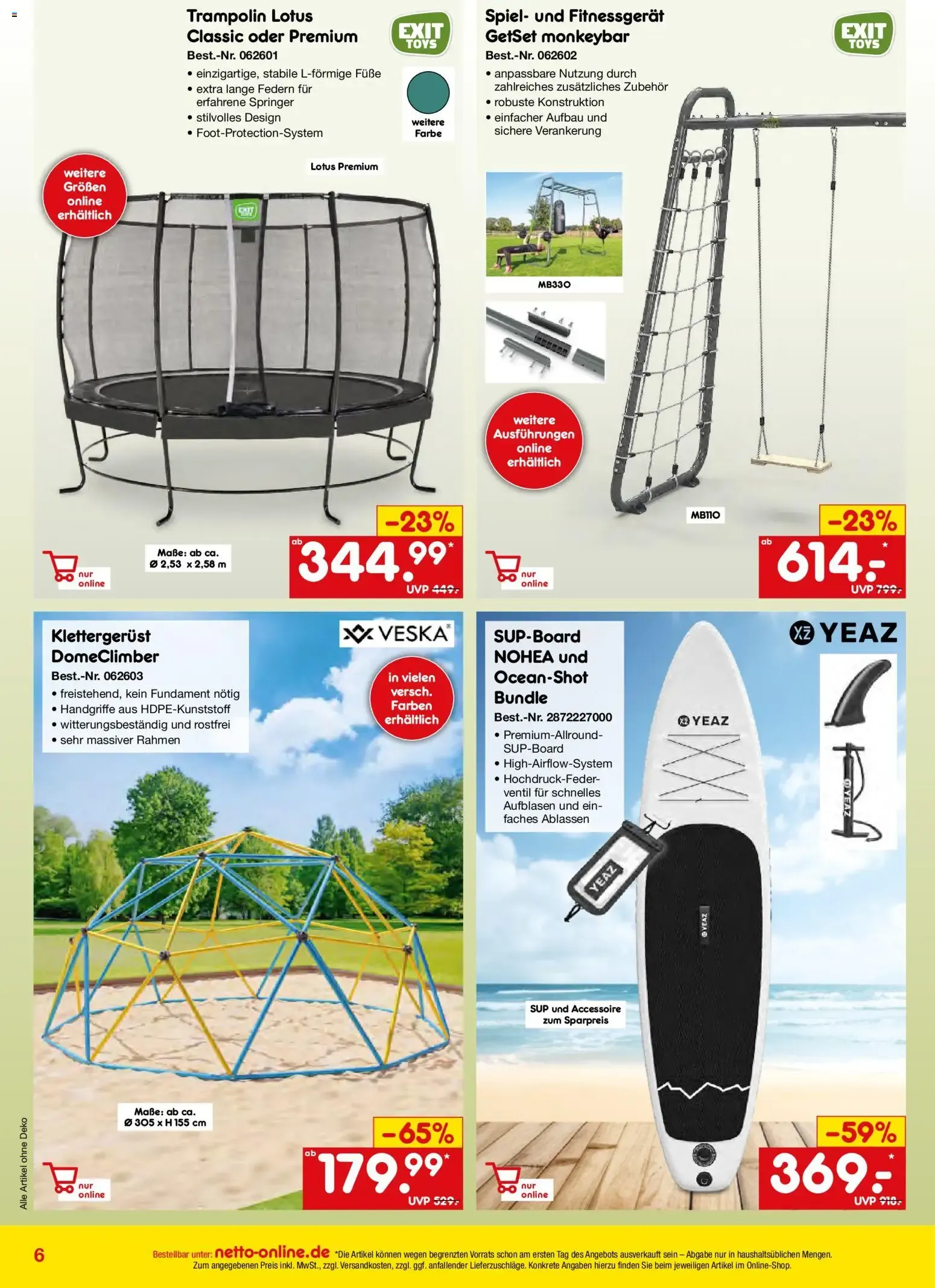 Netto Marken-Discount Online-Angebote Juni (ab 01.06.2026) » Angebote von 1. Juni bis 30. Juni 2026 - Prospekt seite 6